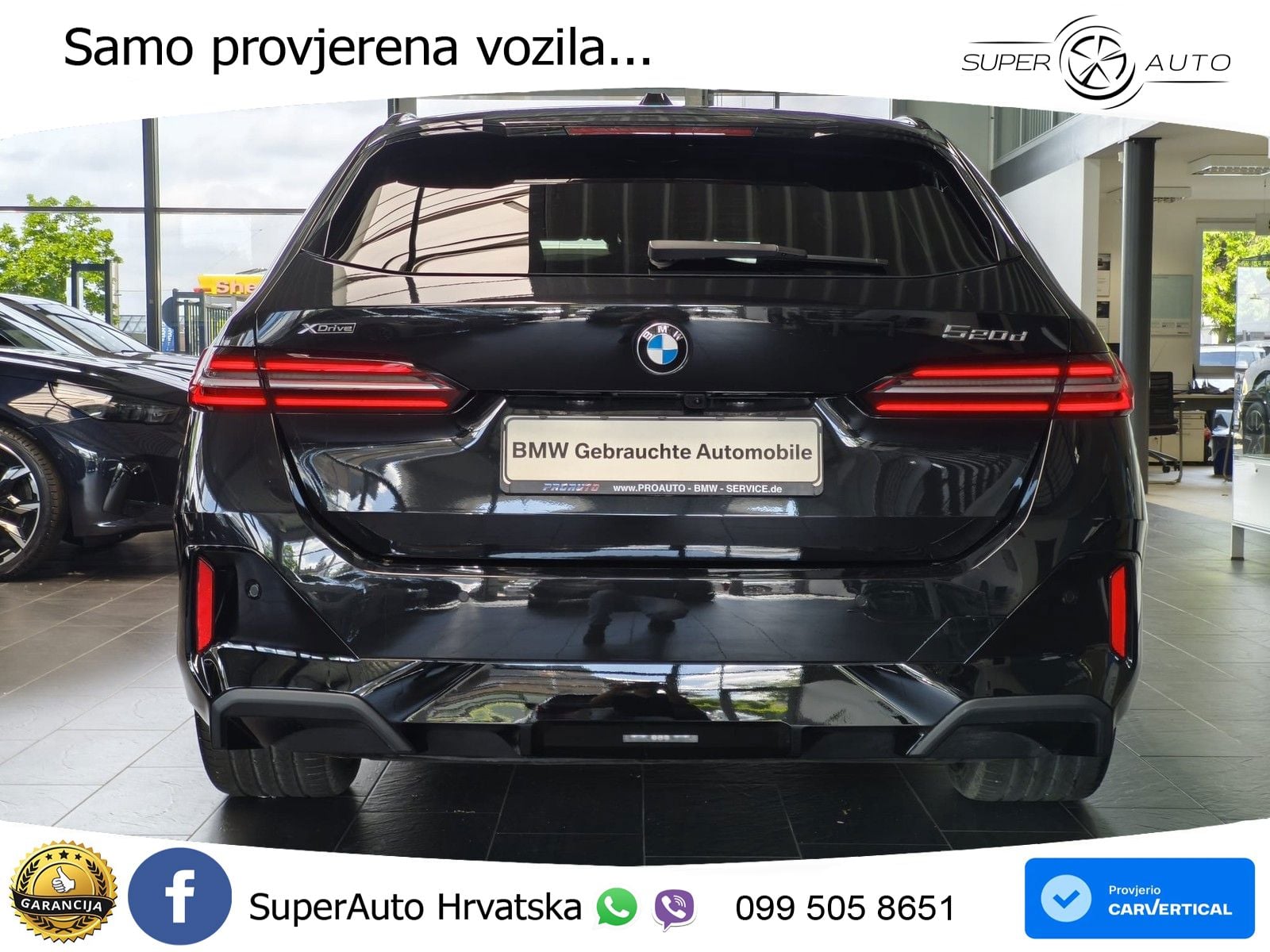 BMW 520d Touring (197 KS) xDrive Steptronic M Sport LED+GR SJED+ACC