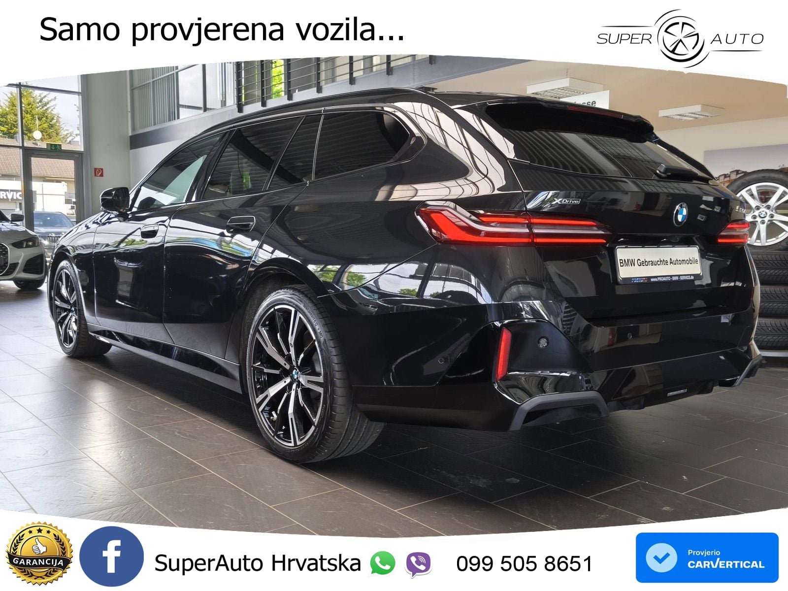 BMW 520d Touring (197 KS) xDrive Steptronic M Sport LED+GR SJED+ACC