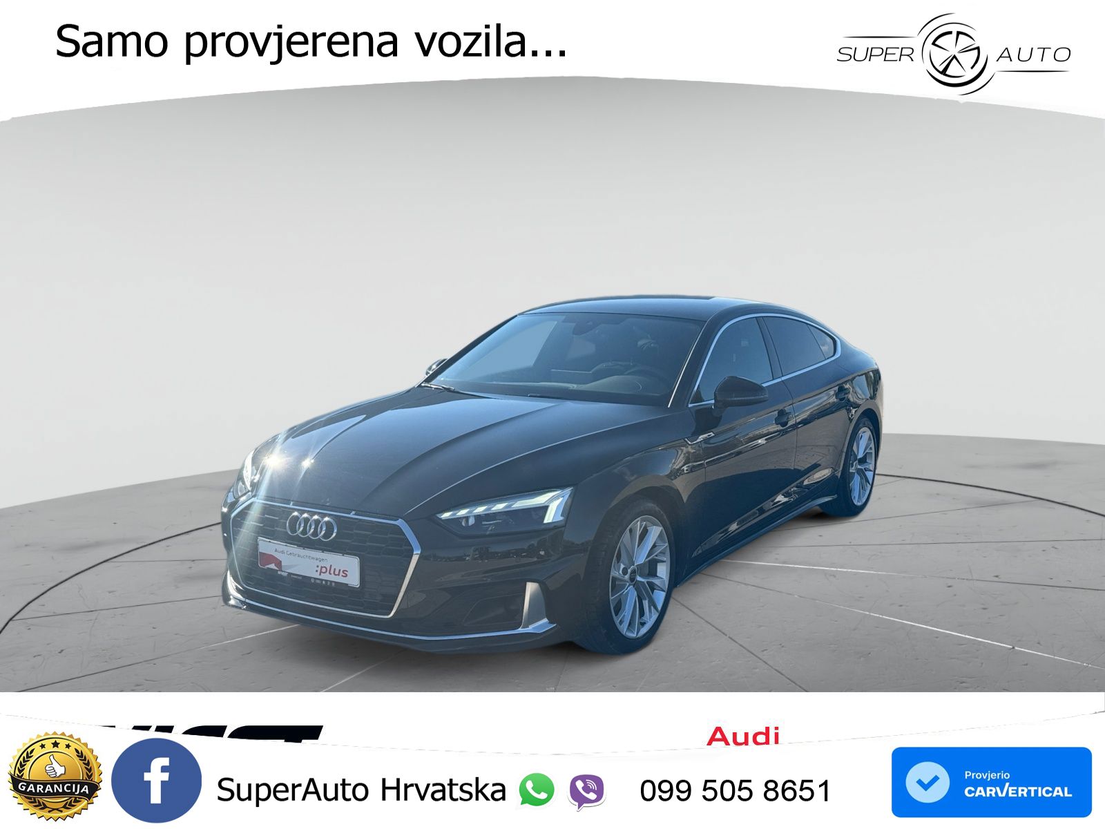 Audi A5 Sportback 40 TDI (204 KS) S tronic advanced MATRIX+GR SJED+KAM