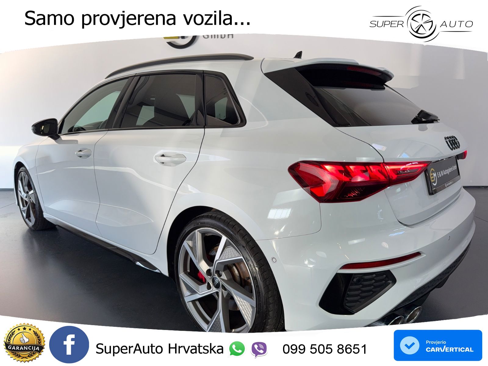 Audi S3 2.0 TFSI (310 KS) quattro S tronic LED+GR SJED+ACC