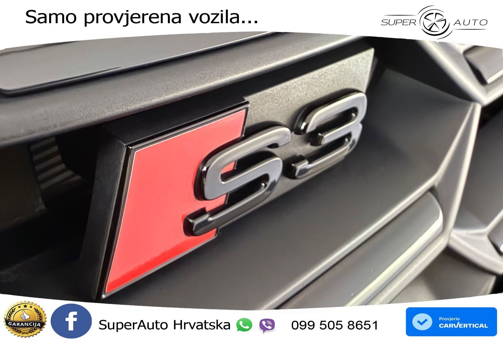 Audi S3 2.0 TFSI (310 KS) quattro S tronic LED+GR SJED+ACC
