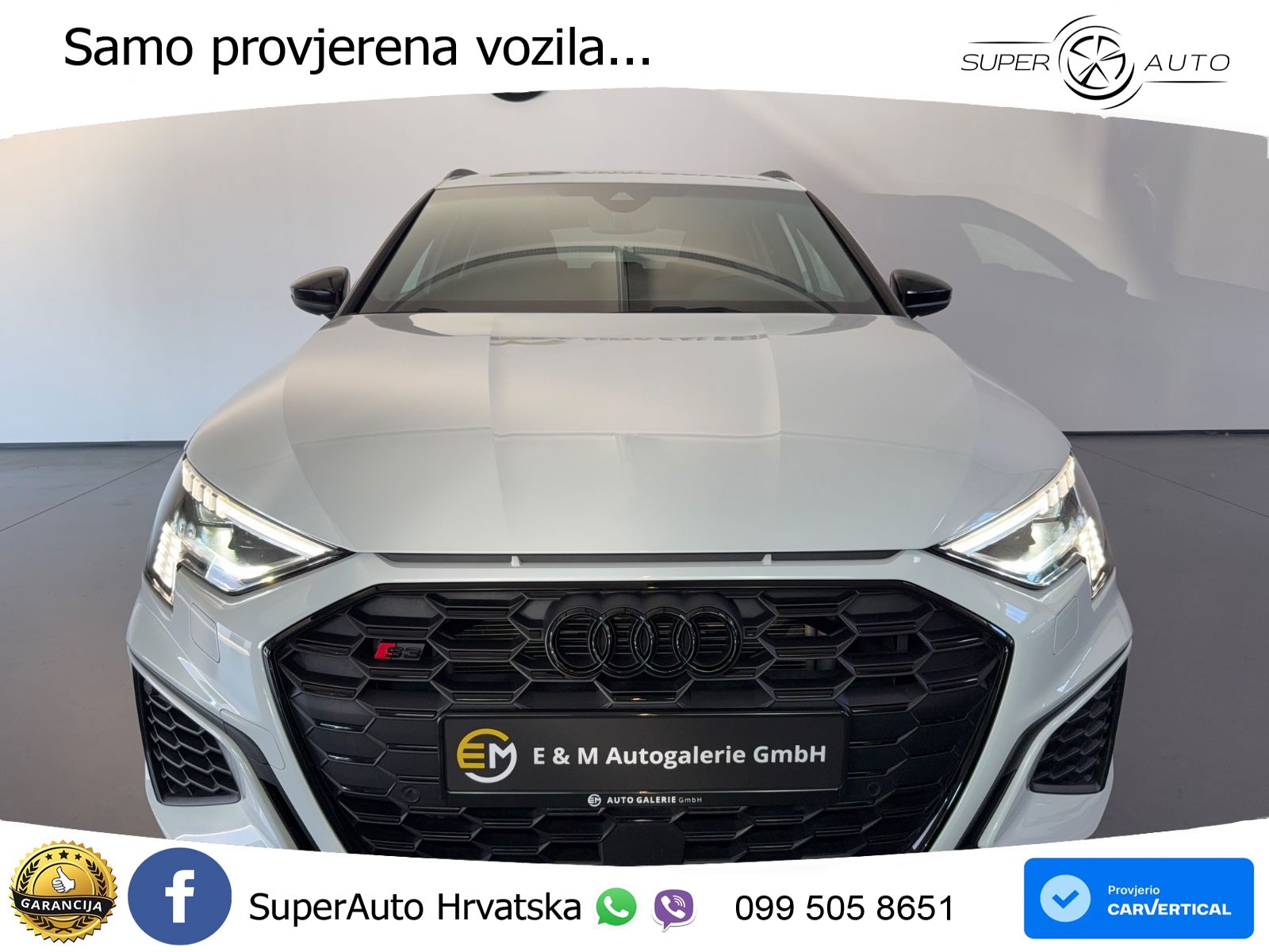Audi S3 2.0 TFSI (310 KS) quattro S tronic LED+GR SJED+ACC