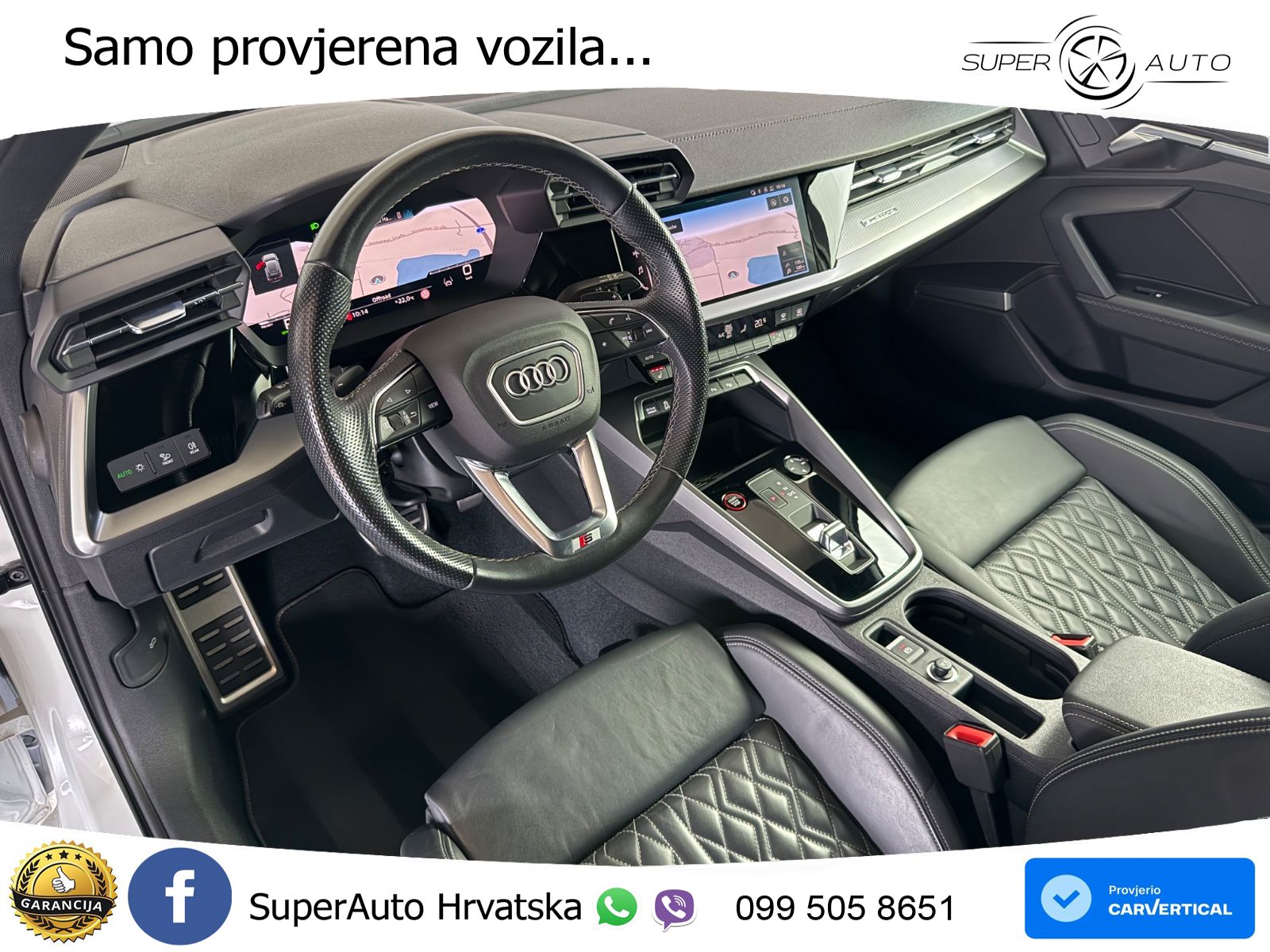 Audi S3 2.0 TFSI (310 KS) quattro S tronic LED+GR SJED+ACC