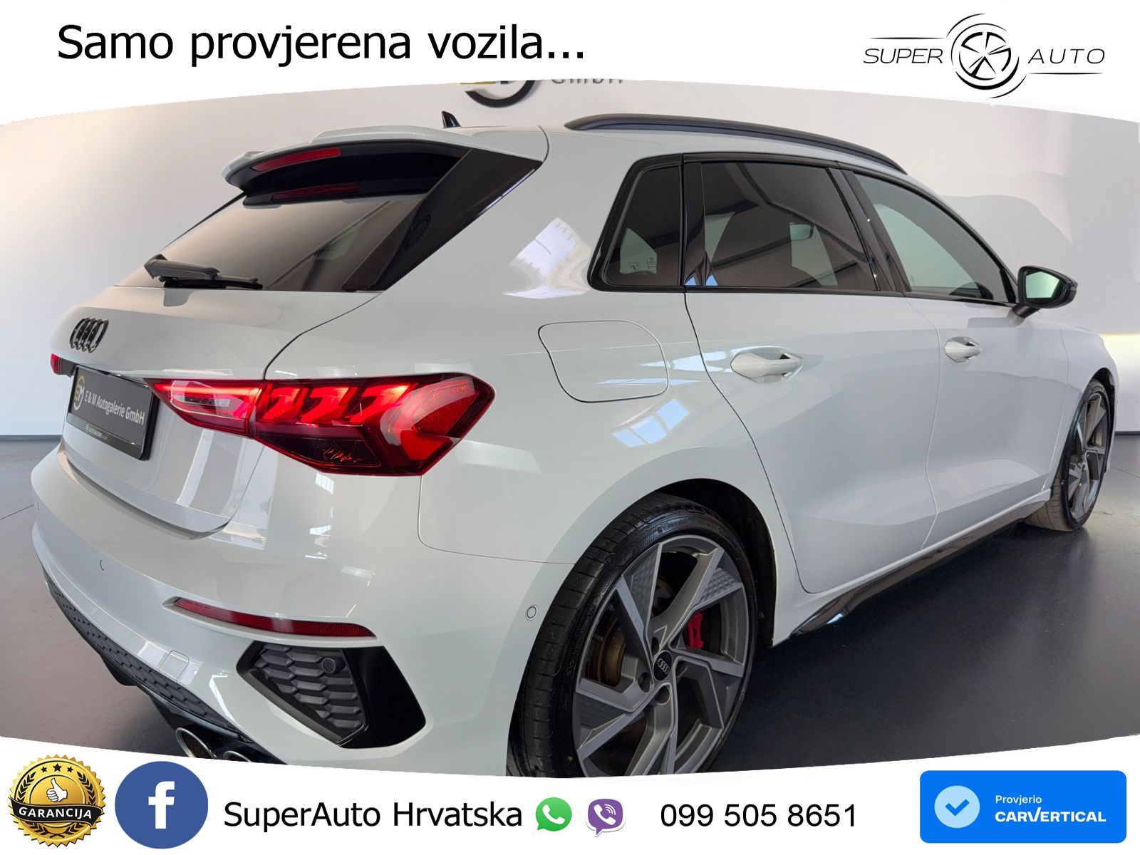 Audi S3 2.0 TFSI (310 KS) quattro S tronic LED+GR SJED+ACC