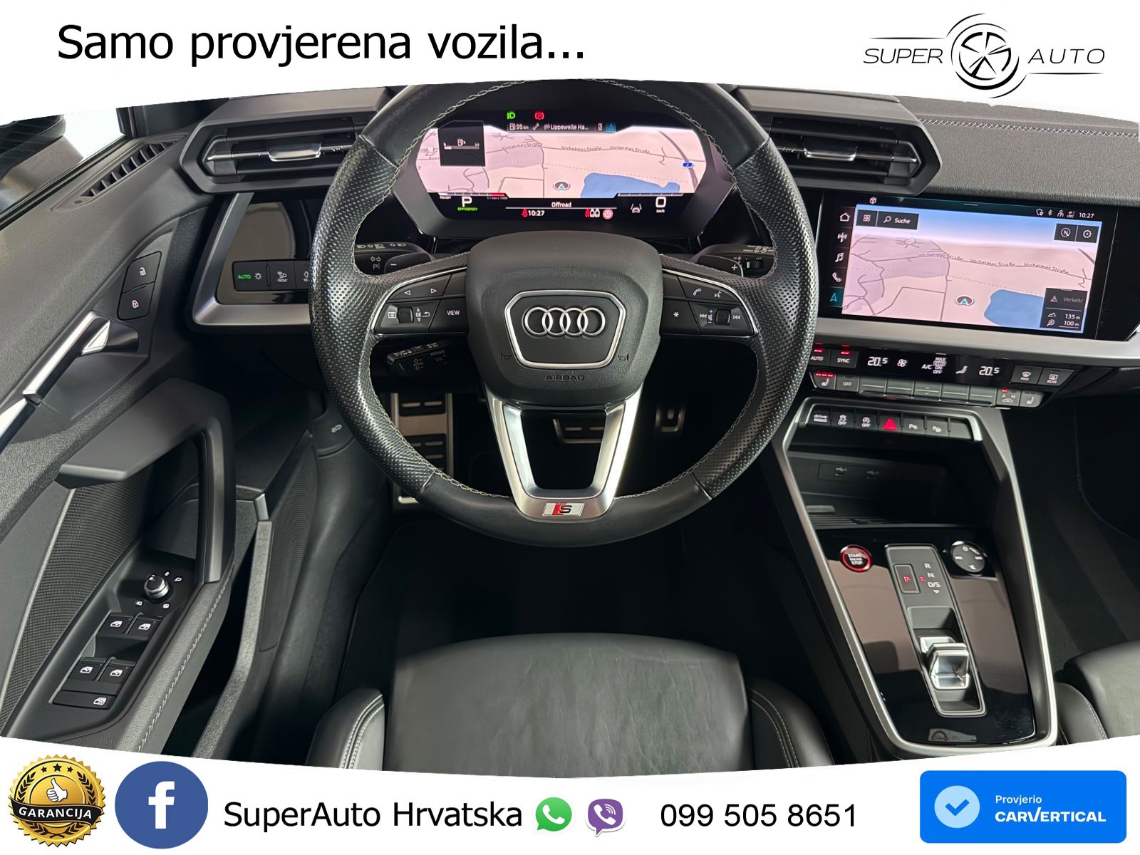 Audi S3 2.0 TFSI (310 KS) quattro S tronic LED+GR SJED+ACC