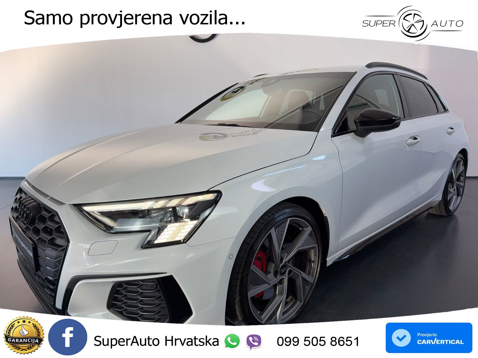 Audi S3 2.0 TFSI (310 KS) quattro S tronic LED+GR SJED+ACC