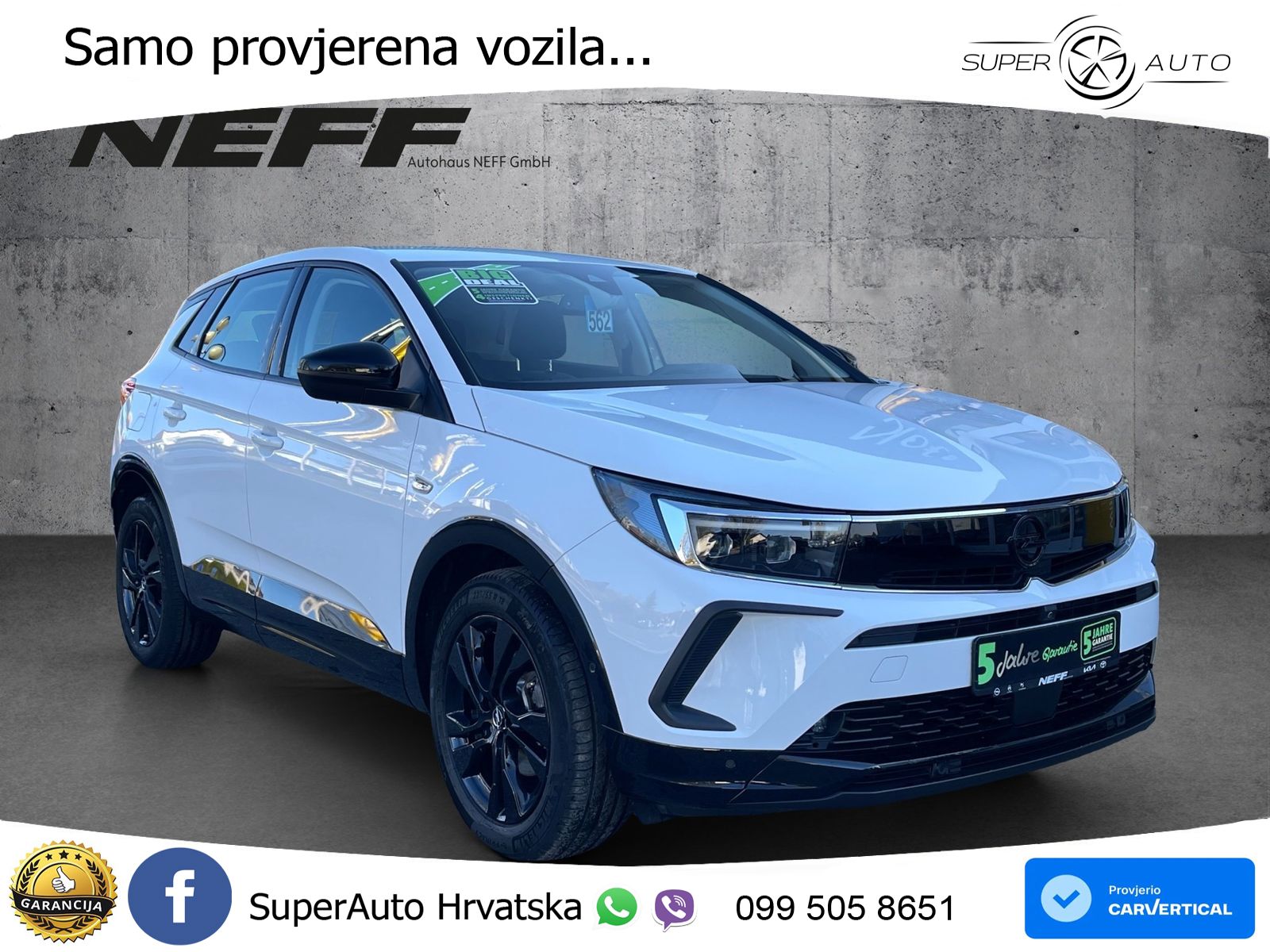 Opel Grandland 1.2 Turbo (136 KS)  e-DCT GS LED+GR SJED+ACC