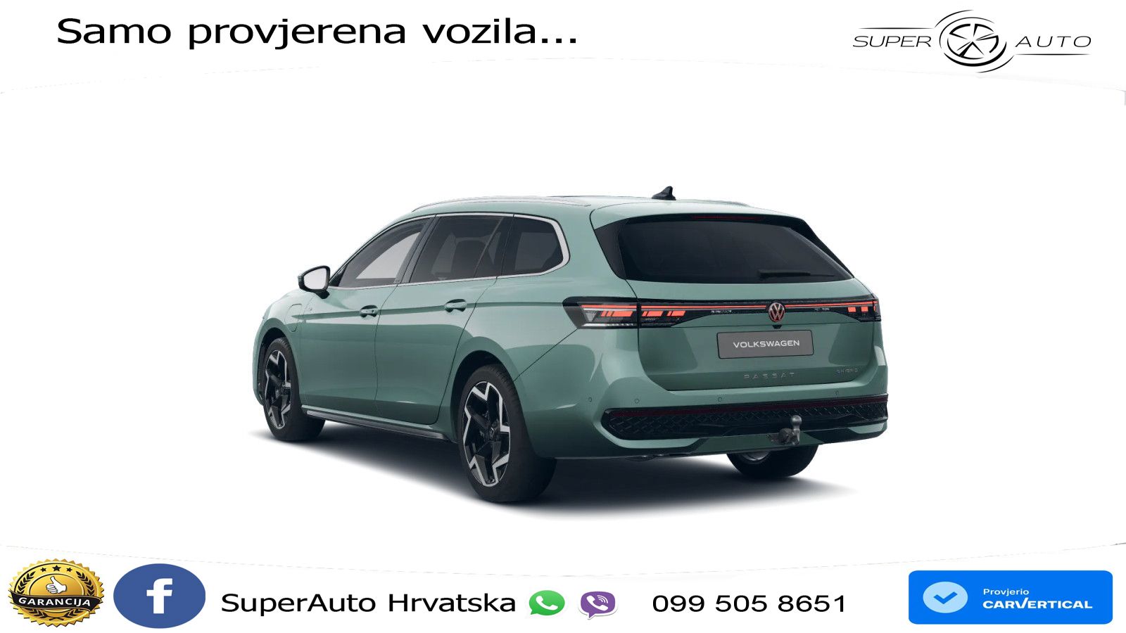 Volkswagen Passat Variant 1.5 TSI (272 KS) eHybrid DSG R-Line LED+GR SJED+ACC