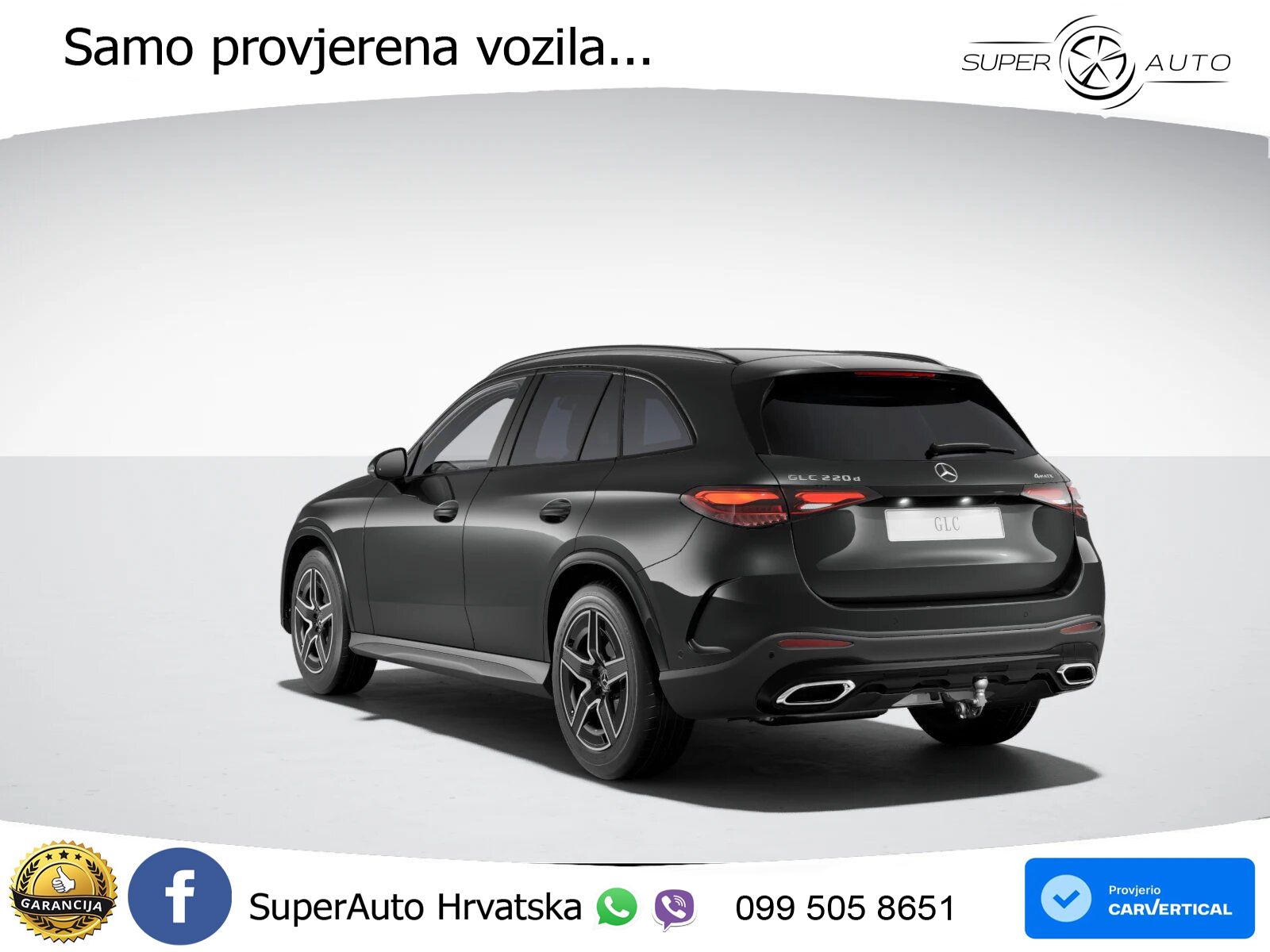 Mercedes GLC 220d (197 KS) 4MATIC 9G-TRONIC AMG LED+GR SJED+ACC