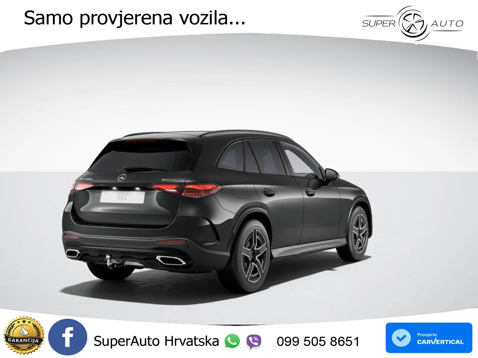 Mercedes GLC 220d (197 KS) 4MATIC 9G-TRONIC AMG LED+GR SJED+ACC