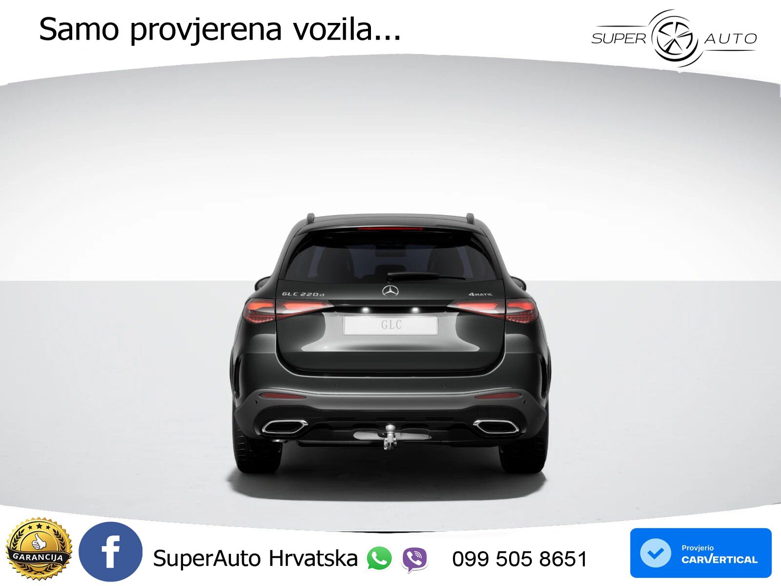 Mercedes GLC 220d (197 KS) 4MATIC 9G-TRONIC AMG LED+GR SJED+ACC