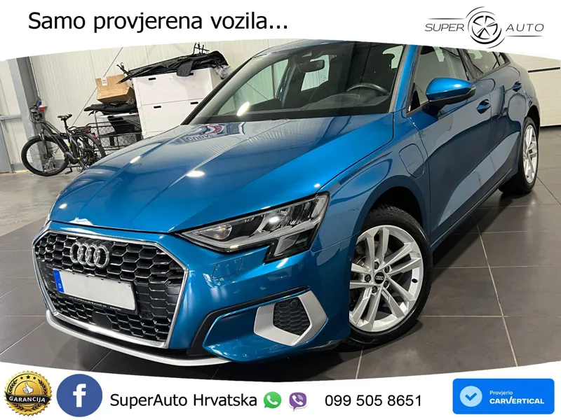 Audi A3 40 TFSIe (204 KS) S tronic LED+GR SJED+ACC