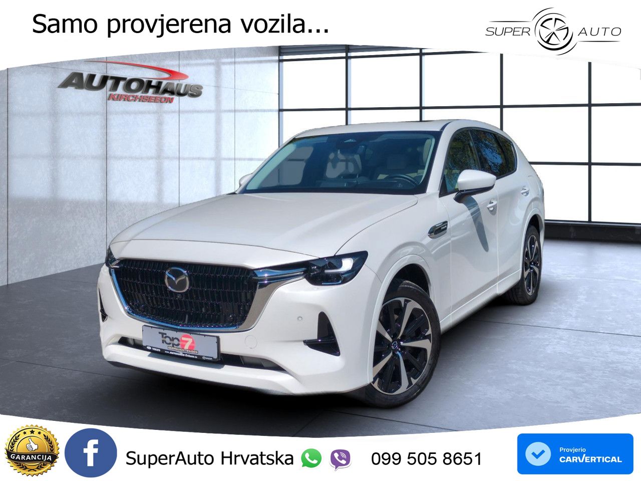 Mazda CX-60 2.5 e-Skyactiv (328 KS) AWD Automatic LED+GR SJED+ACC