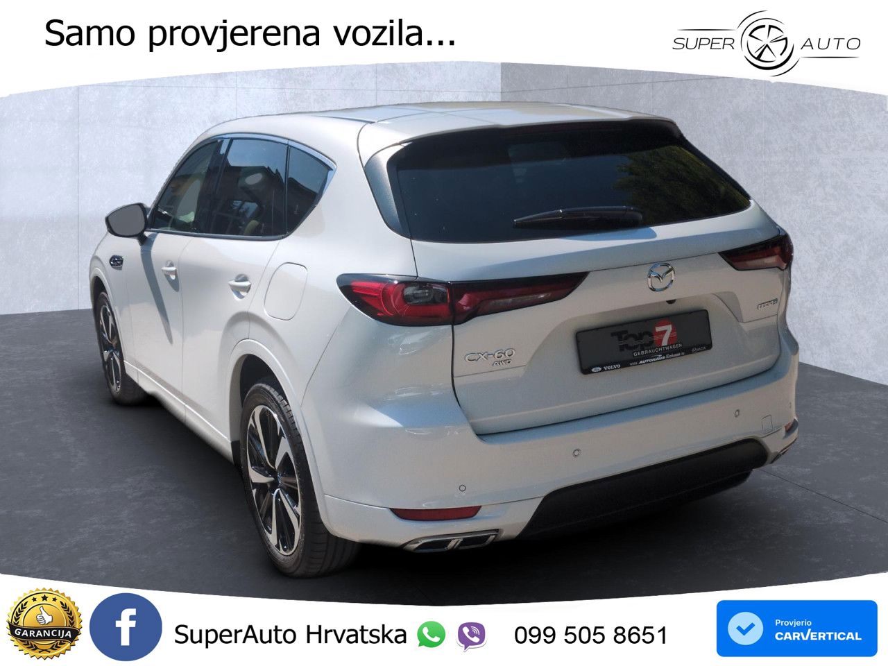 Mazda CX-60 2.5 e-Skyactiv (328 KS) AWD Automatic LED+GR SJED+ACC