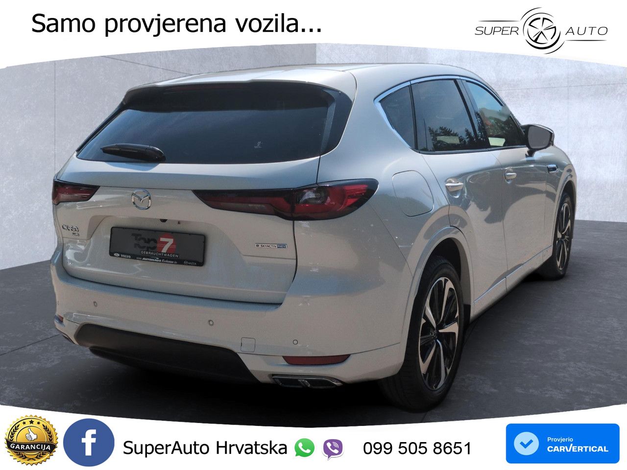 Mazda CX-60 2.5 e-Skyactiv (328 KS) AWD Automatic LED+GR SJED+ACC