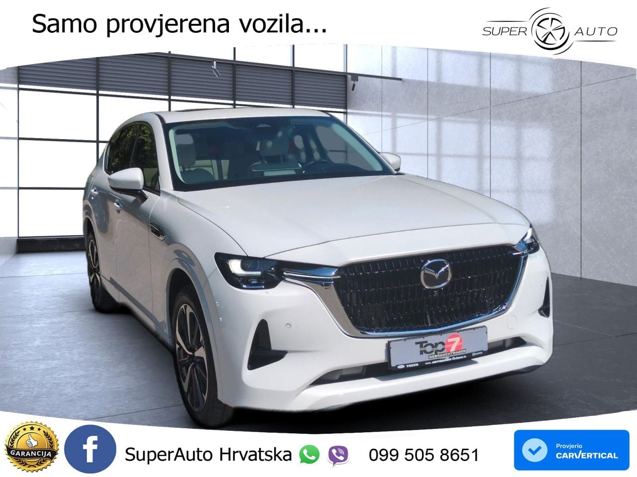 Mazda CX-60 2.5 e-Skyactiv (328 KS) AWD Automatic LED+GR SJED+ACC