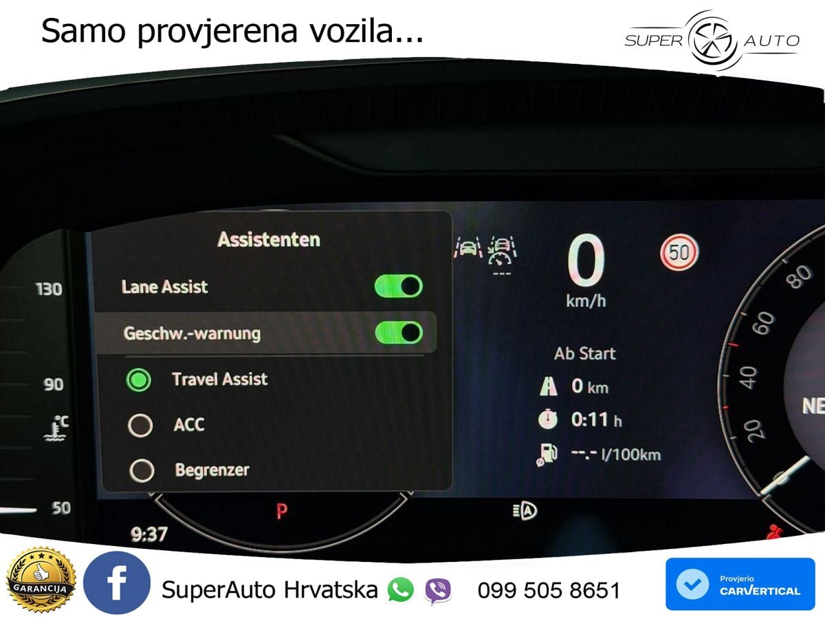 Škoda Octavia Combi 2.0 TDI (150 KS) DSG Selection LED+GR SJED+ACC