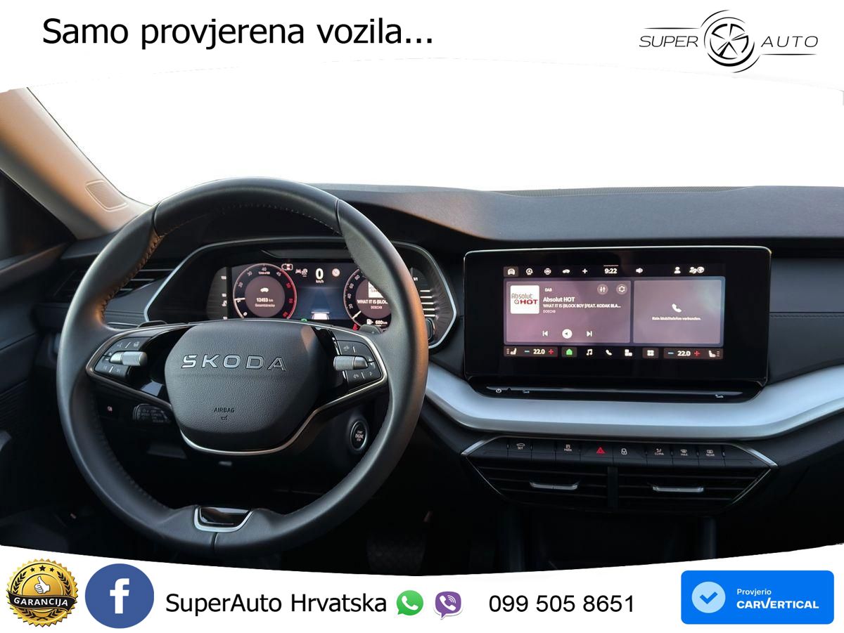 Škoda Octavia Combi 2.0 TDI (150 KS) DSG Selection LED+GR SJED+ACC