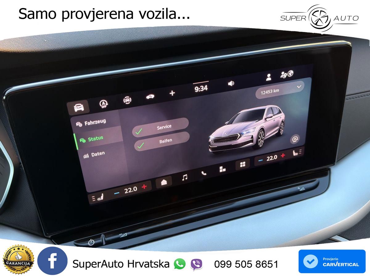 Škoda Octavia Combi 2.0 TDI (150 KS) DSG Selection LED+GR SJED+ACC