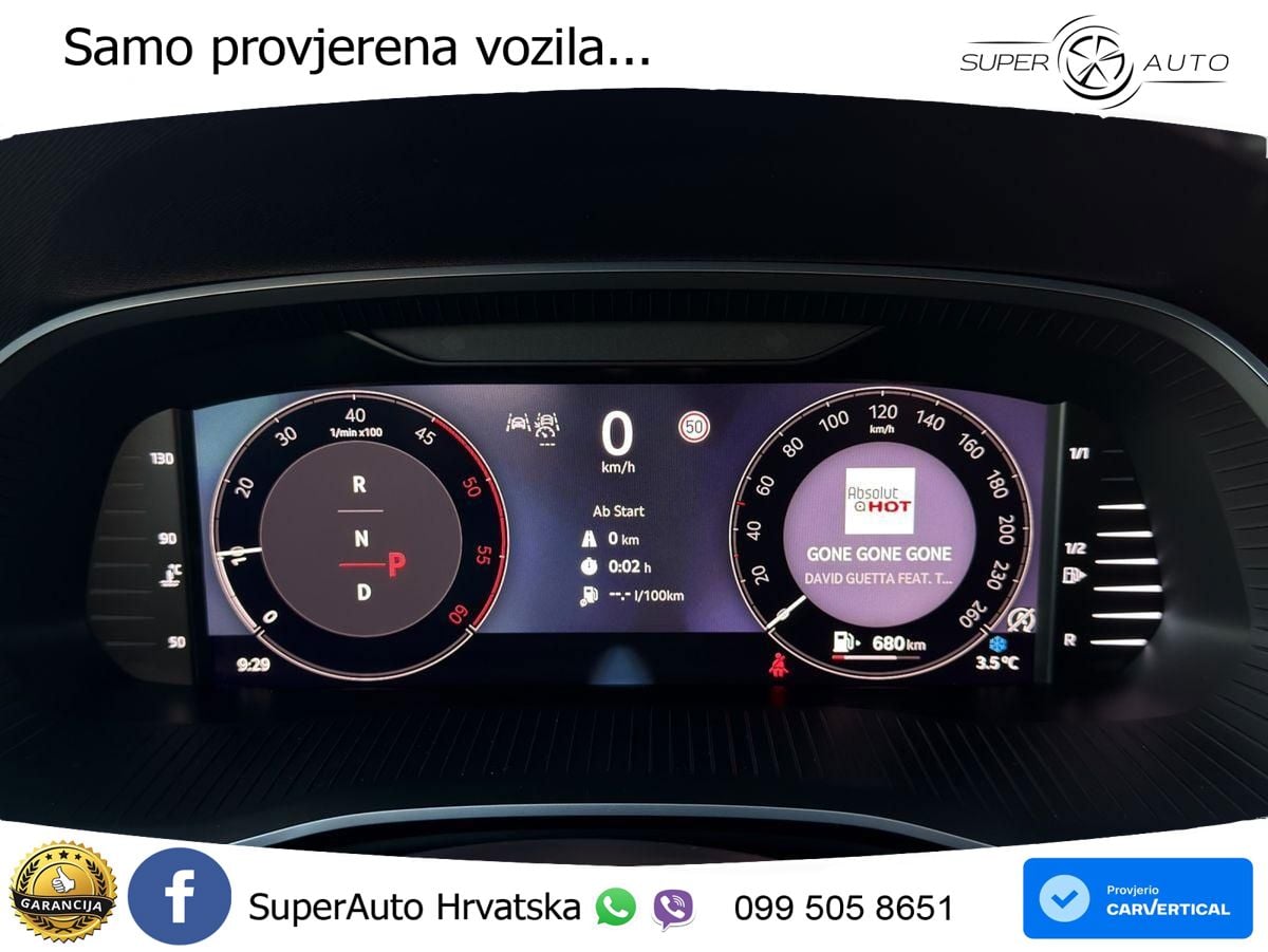 Škoda Octavia Combi 2.0 TDI (150 KS) DSG Selection LED+GR SJED+ACC