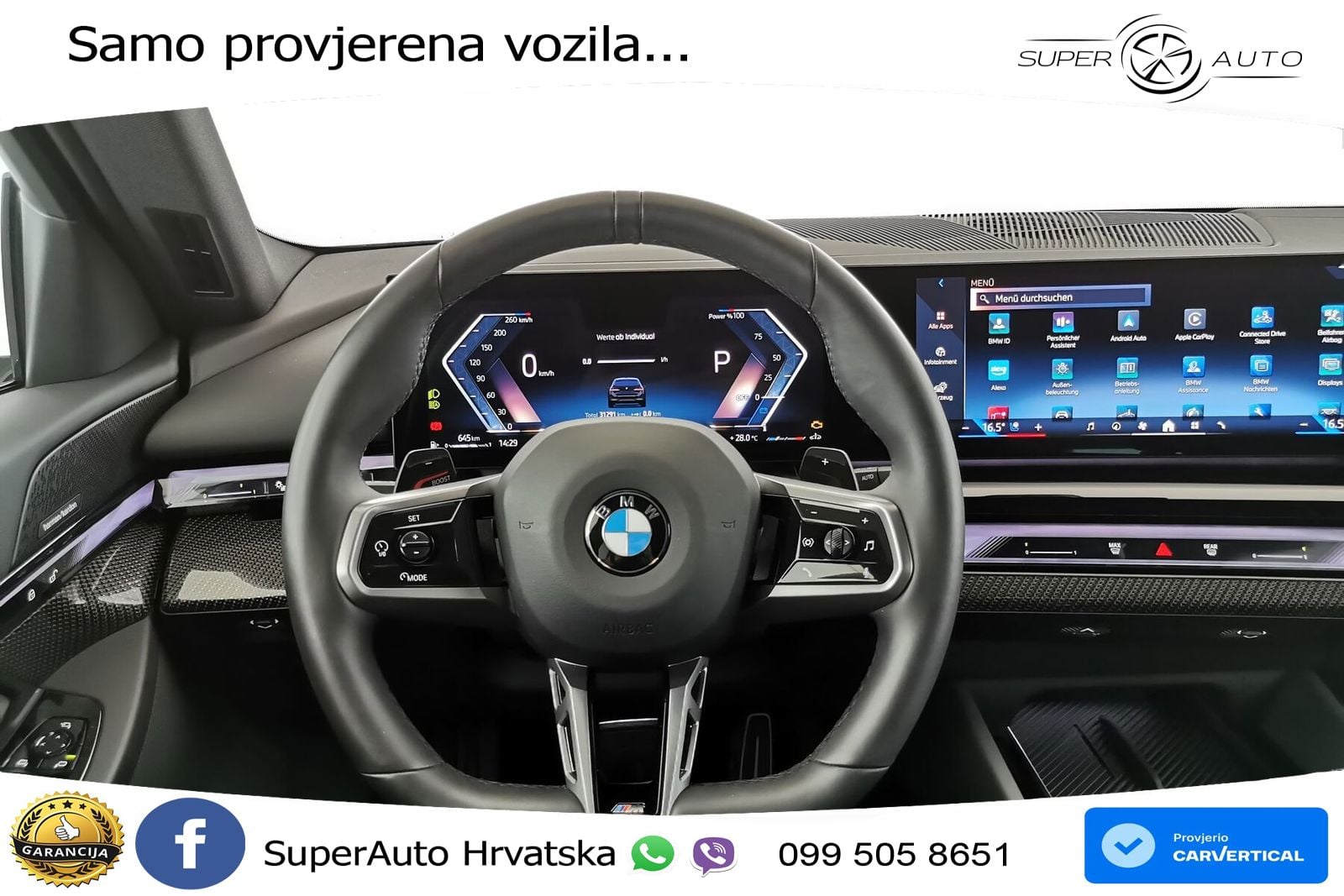 BMW 520d Touring (197 KS) xDrive Steptronic M Sport ACC+HEAD+4xGR SJED+360+PANO