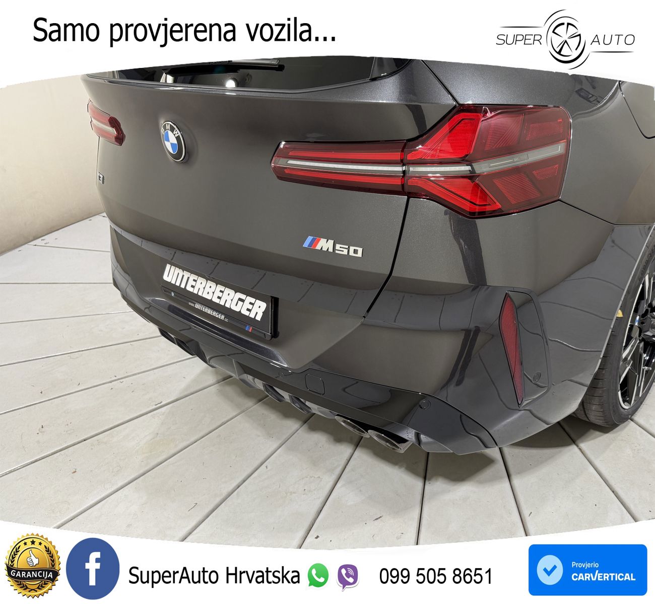 BMW X3 M50 xDrive Steptronic M Sport LED+GR SJED+ACC