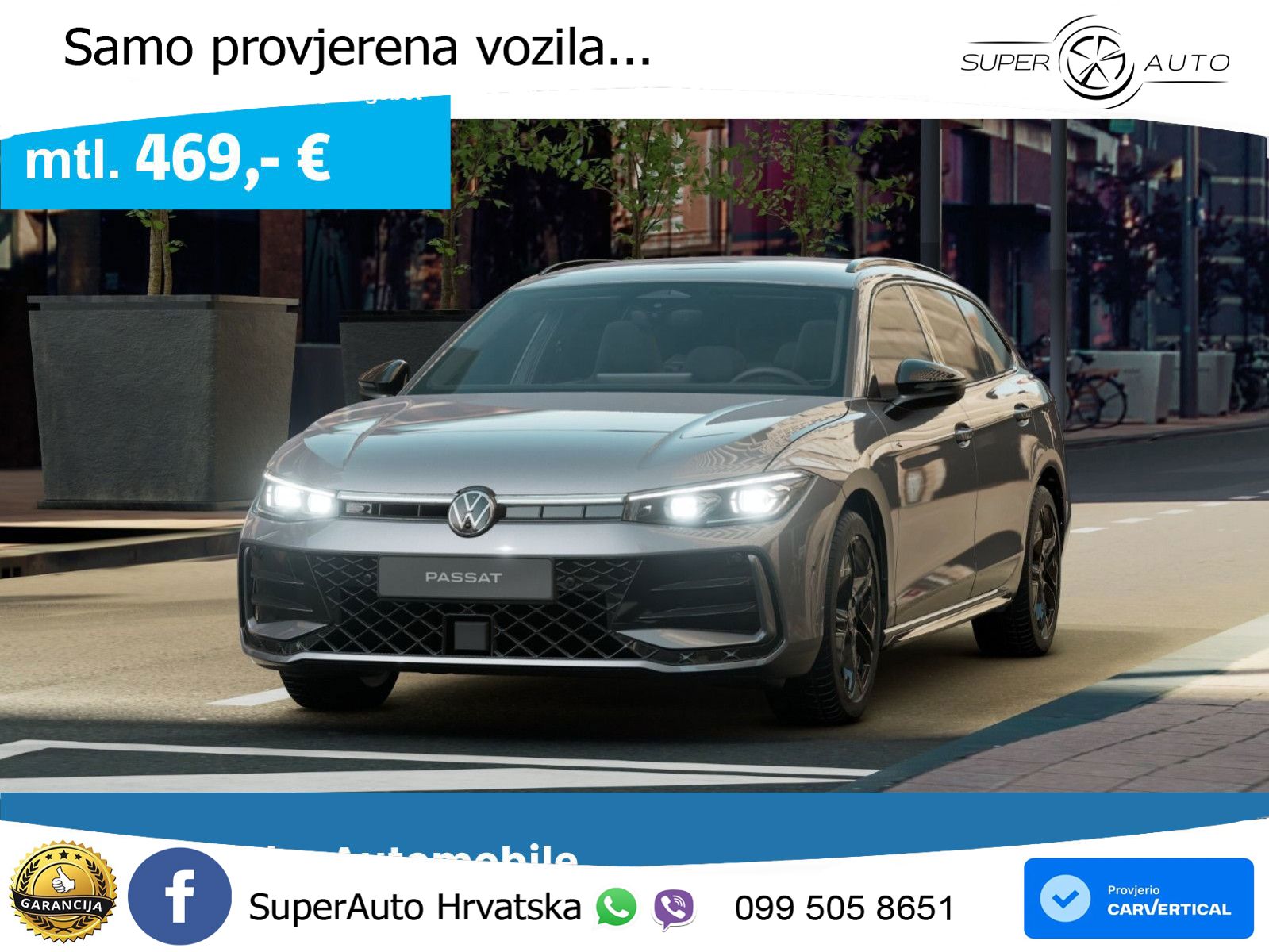 Volkswagen Passat Variant 2.0 TDI (193 KS) 4MOTION DSG R-Line MATRIX+GR SJED+KAM