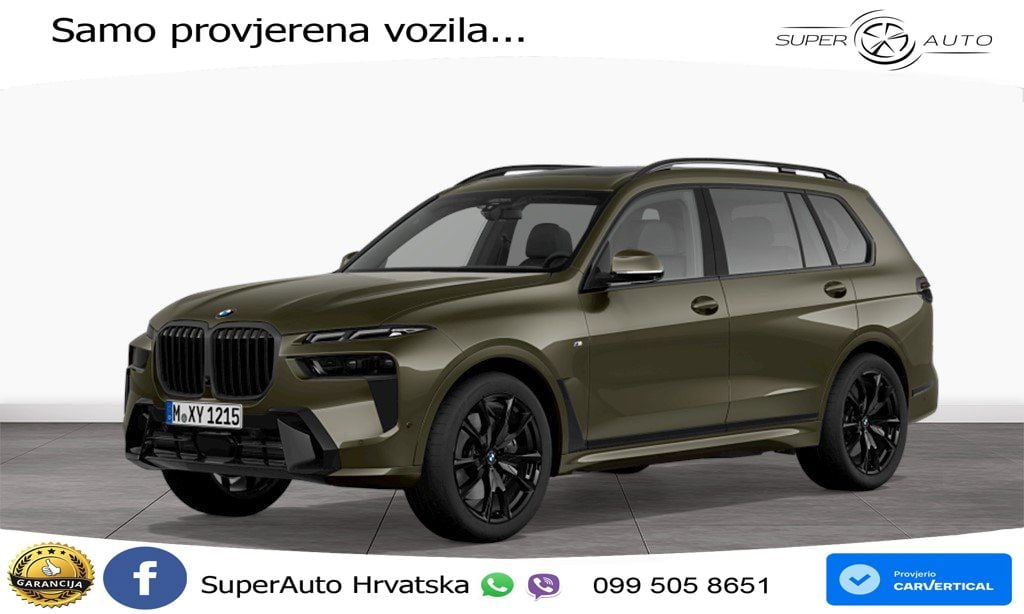 BMW X7 40d (352 KS) xDrive Steptronic M Sport LED+GR SJED+ACC