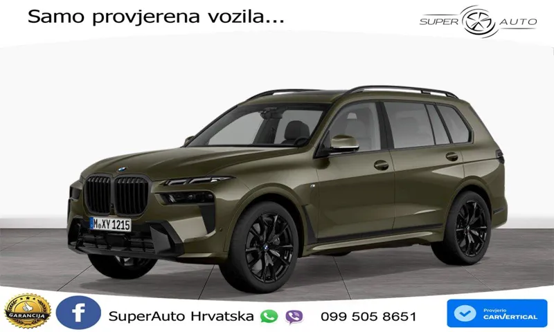 BMW X7 40d (352 KS) xDrive Steptronic M Sport LED+GR SJED+ACC