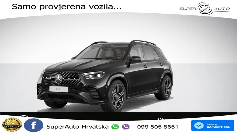 Mercedes GLE 450d (367 KS) EQ Boost 4MATIC 9G-TRONIC AMG ACC+HEAD+GR SJED+360+PANO