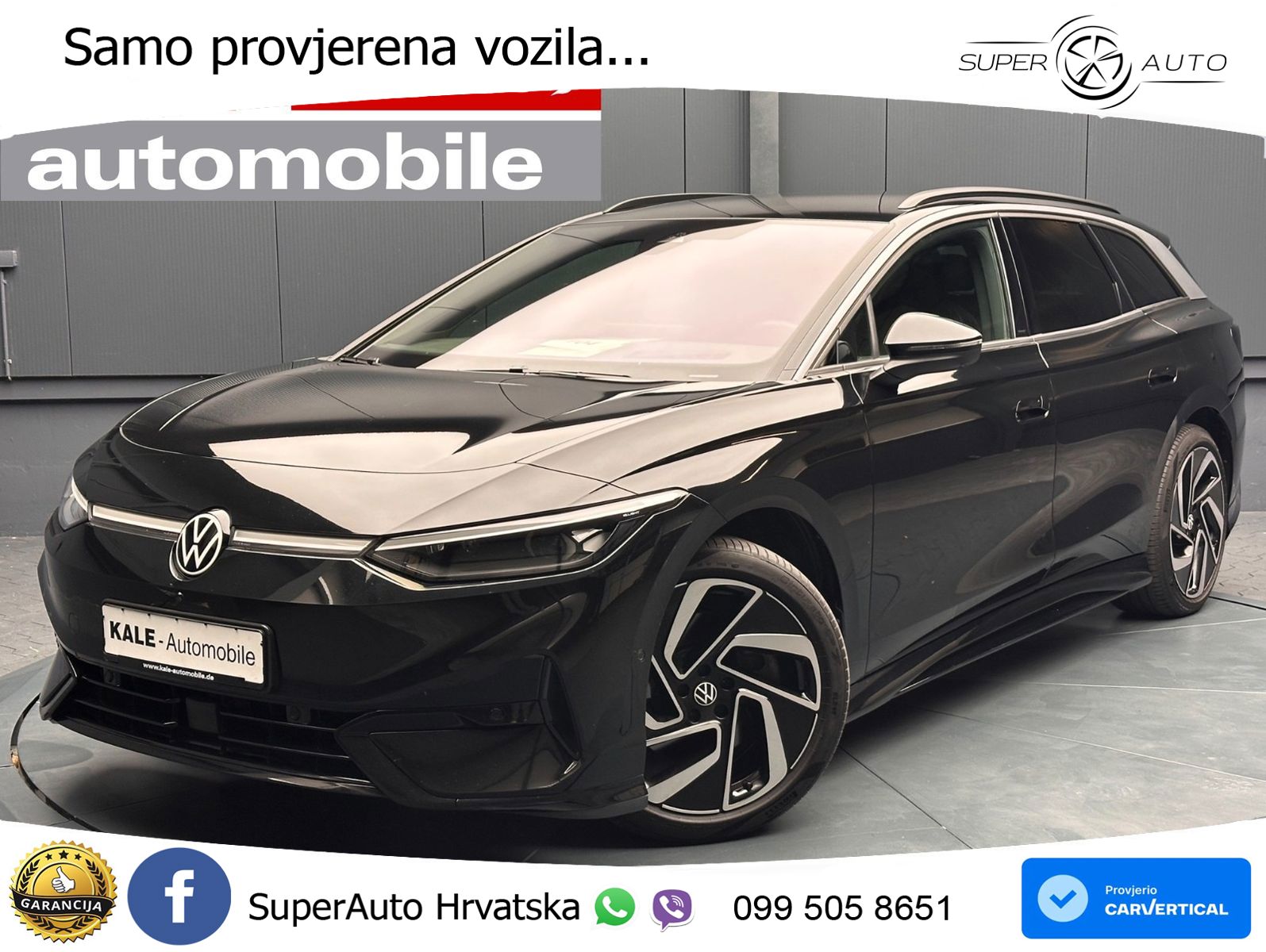 Volkswagen ID.7 Pro 82 kWh (286 KS)