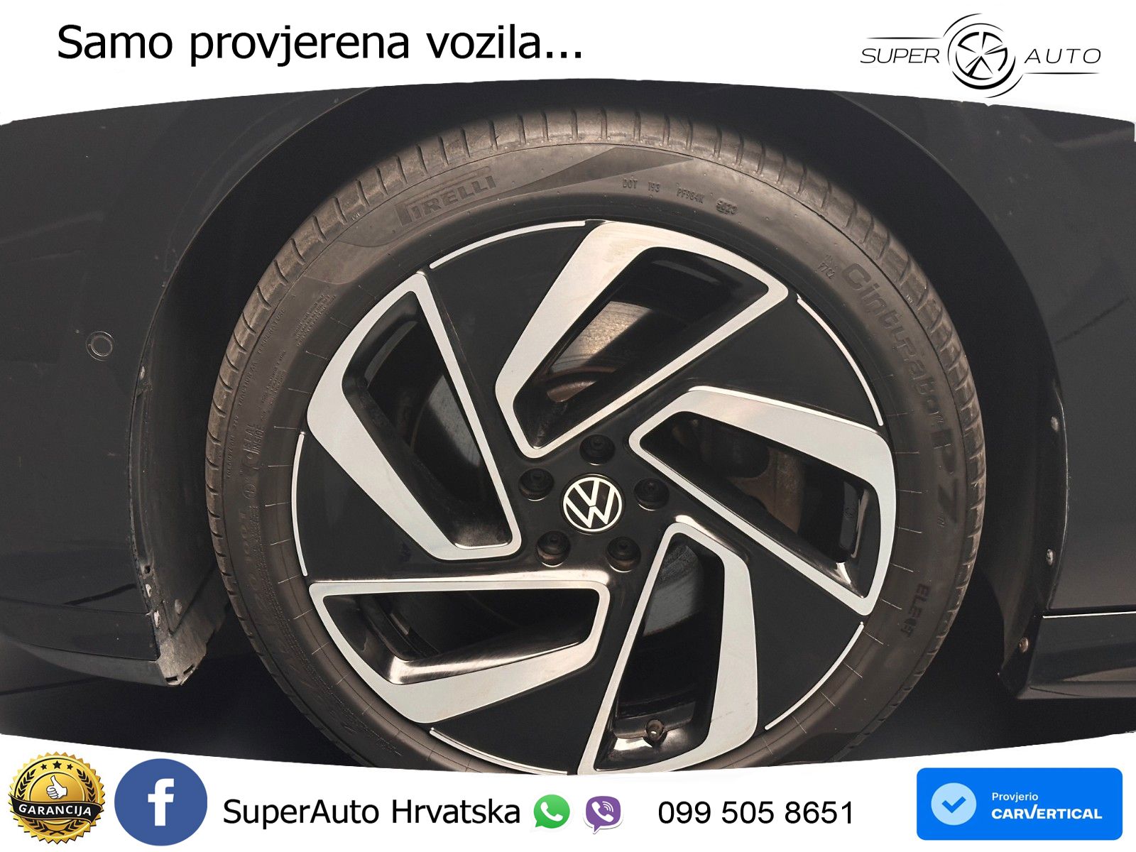 Volkswagen ID.7 Pro 82 kWh (286 KS)
