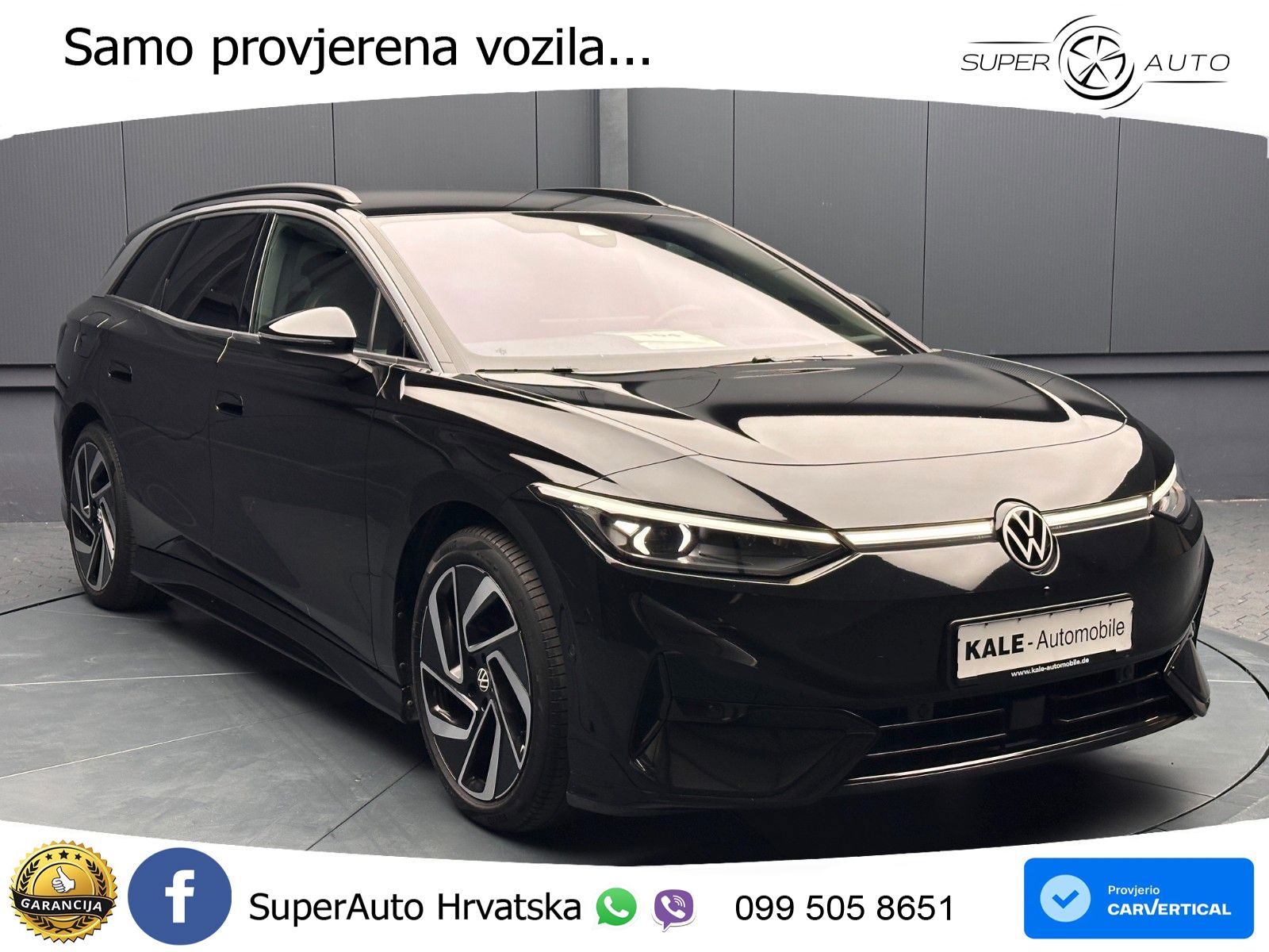 Volkswagen ID.7 Pro 82 kWh (286 KS)