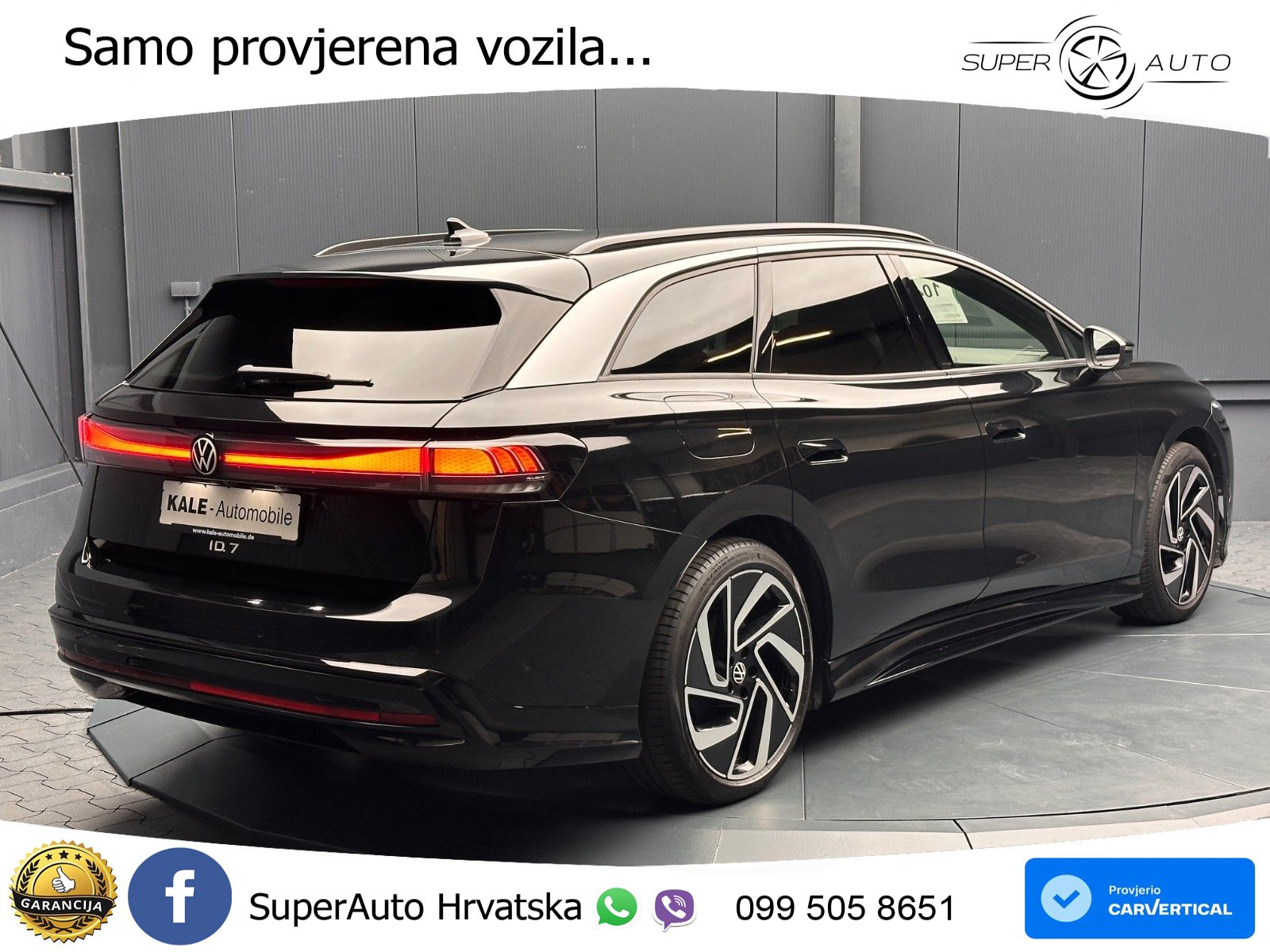Volkswagen ID.7 Pro 82 kWh (286 KS)