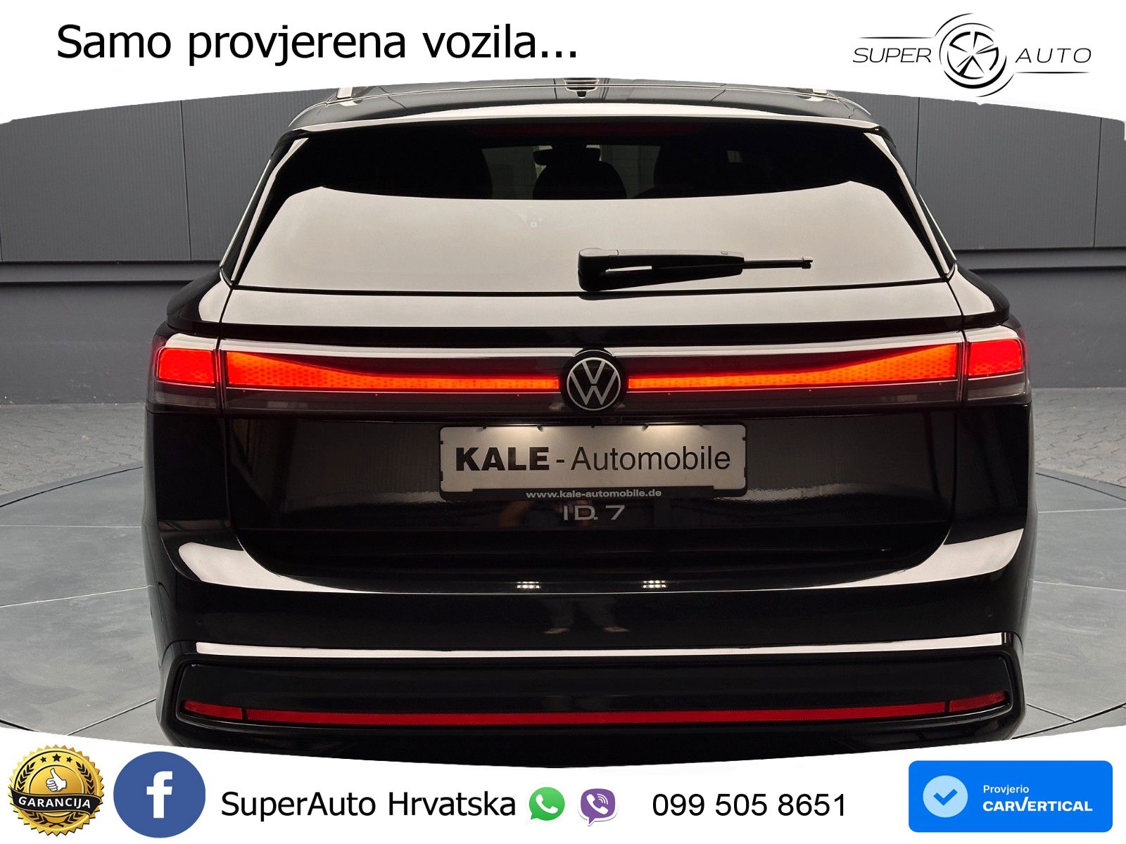 Volkswagen ID.7 Pro 82 kWh (286 KS)