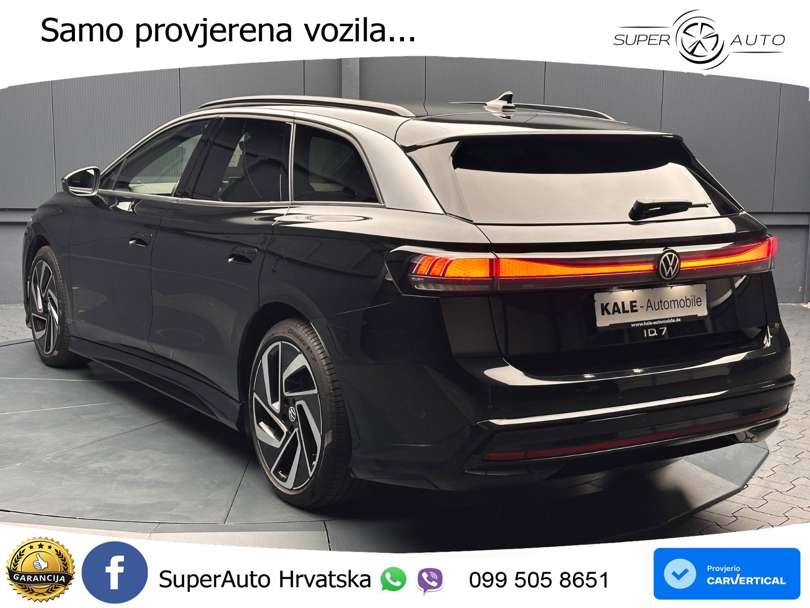 Volkswagen ID.7 Pro 82 kWh (286 KS)