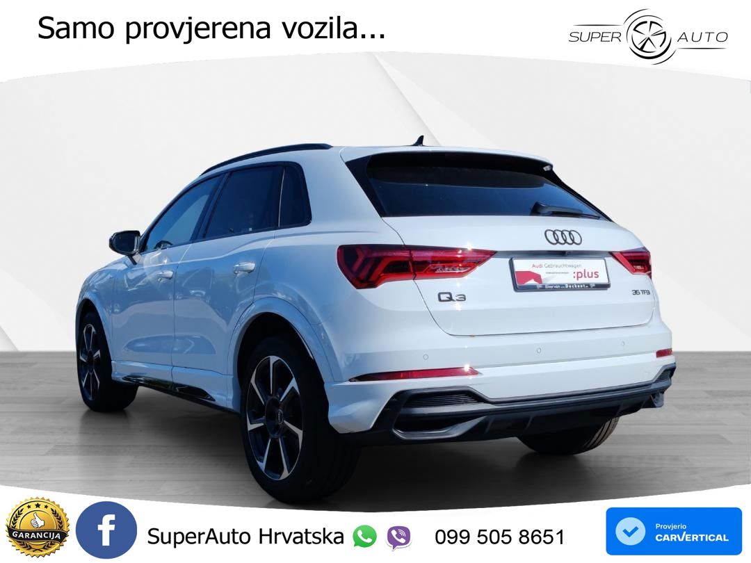 Audi Q3 35 TFSI (150 KS) S tronic S line LED+GR SJED+ACC