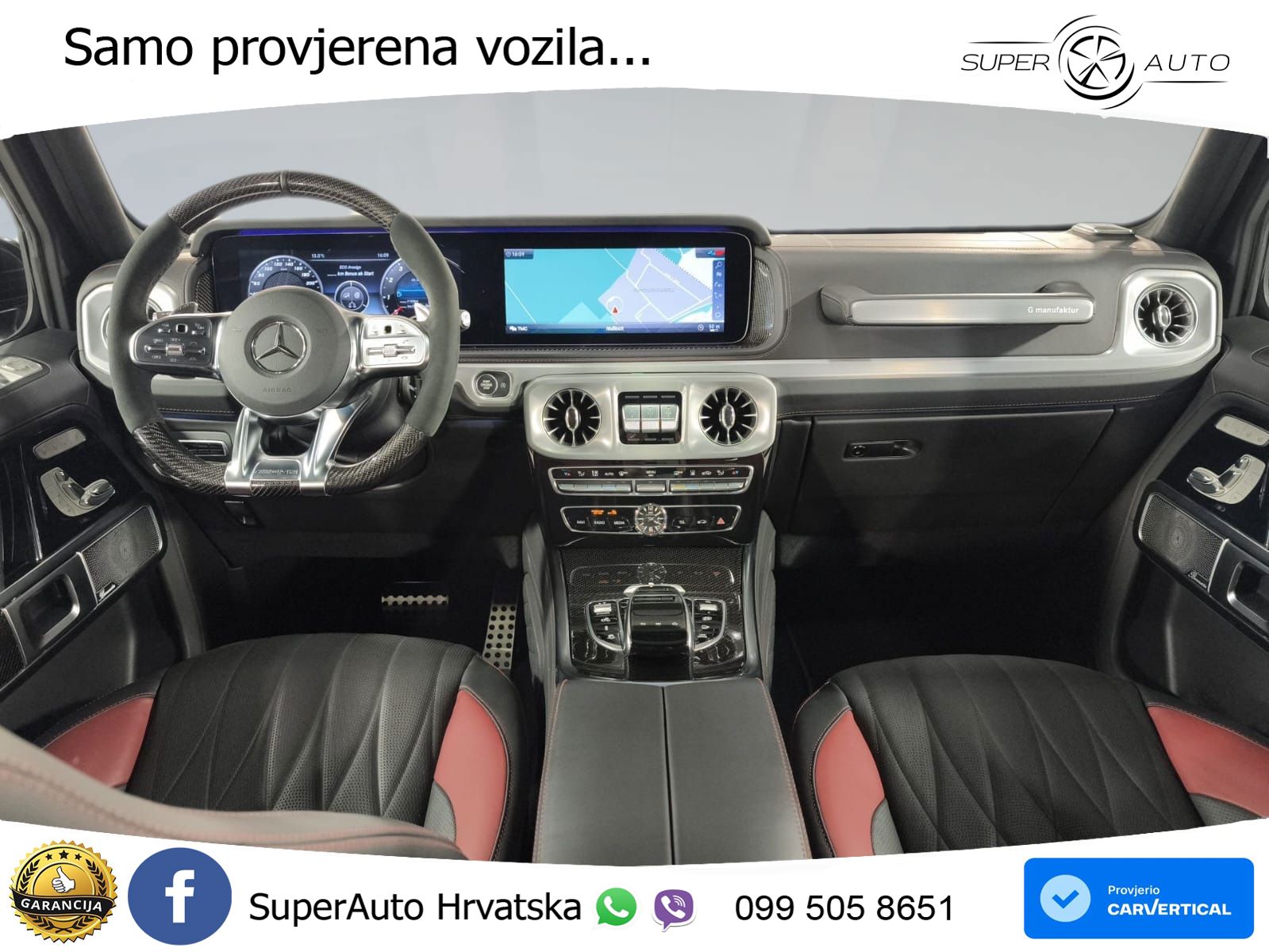 Mercedes AMG G 63 Long V8 (585 KS) 4MATIC 9G-TRONIC AMG SPEEDSHIFT PLUS
