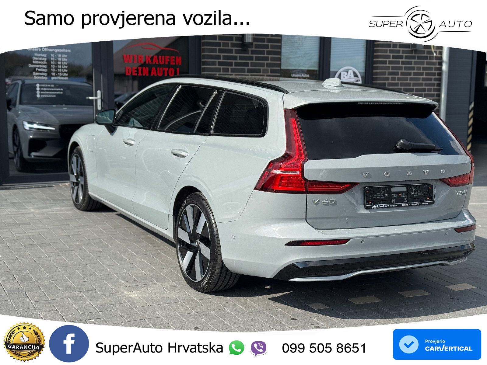 Volvo V60 2.0 T8 AWD Geartronic LED+GR SJED+ACC