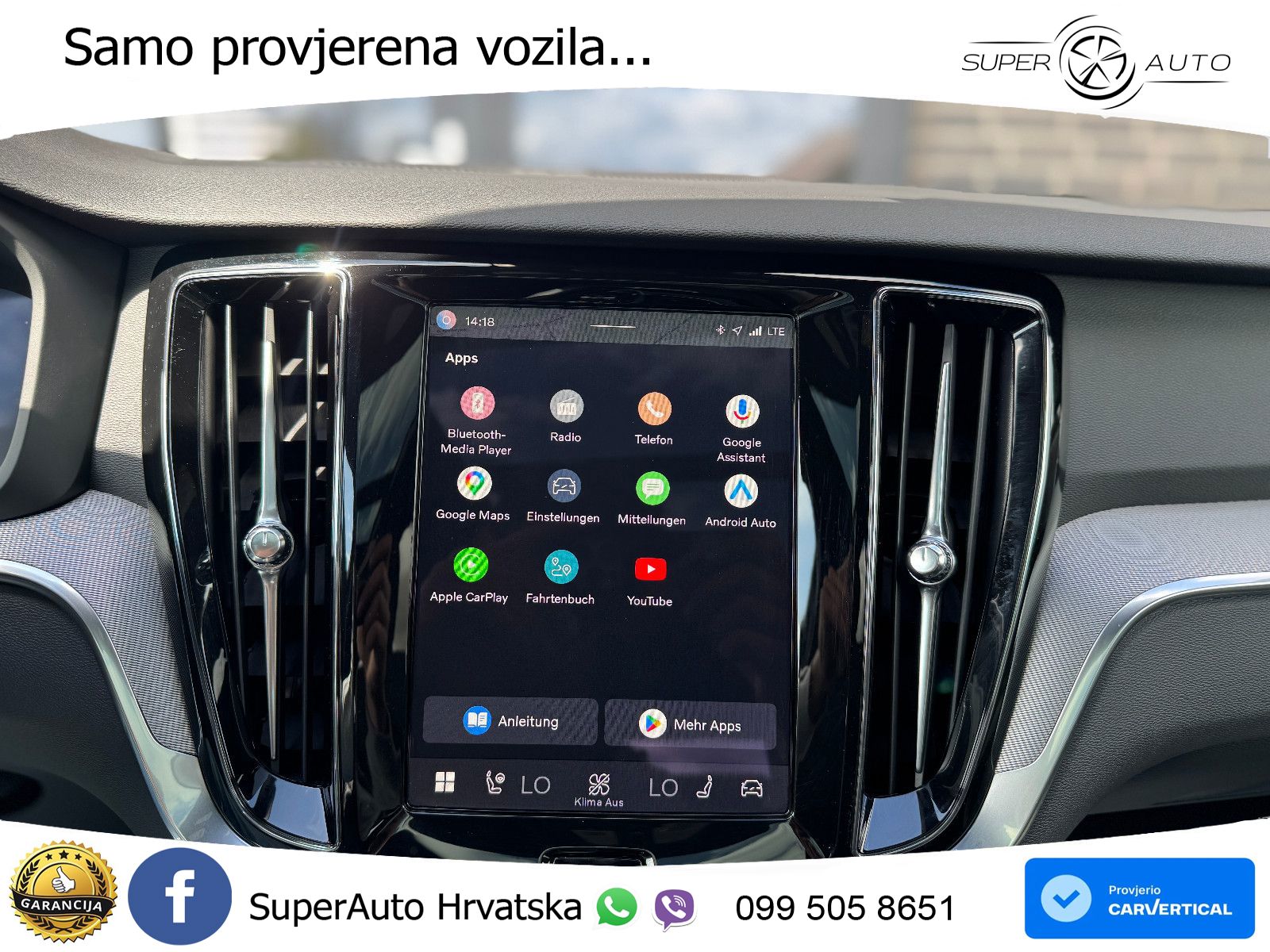 Volvo V60 2.0 T8 AWD Geartronic LED+GR SJED+ACC