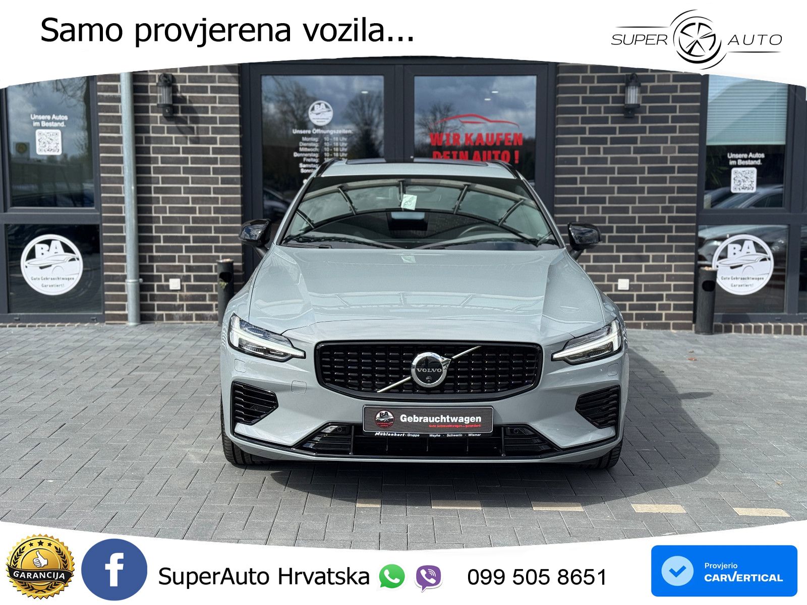 Volvo V60 2.0 T8 AWD Geartronic LED+GR SJED+ACC