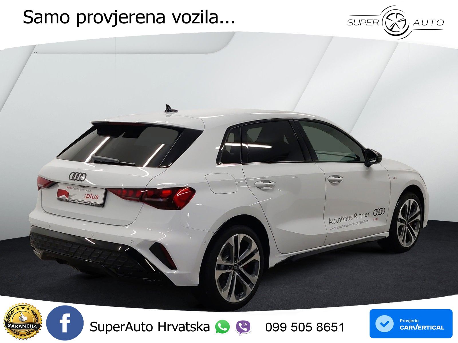Audi A3 45 TFSIe (272 KS) S tronic S line LED+GR SJED+ACC