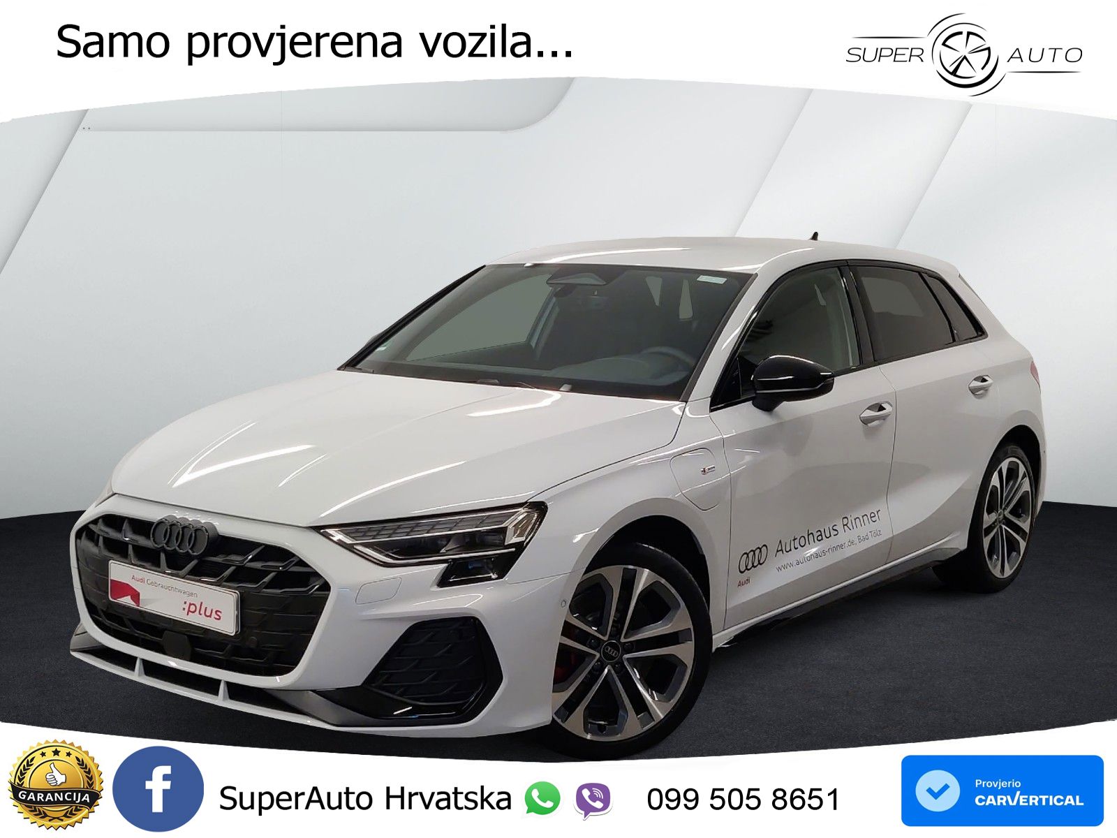 Audi A3 45 TFSIe (272 KS) S tronic S line LED+GR SJED+ACC