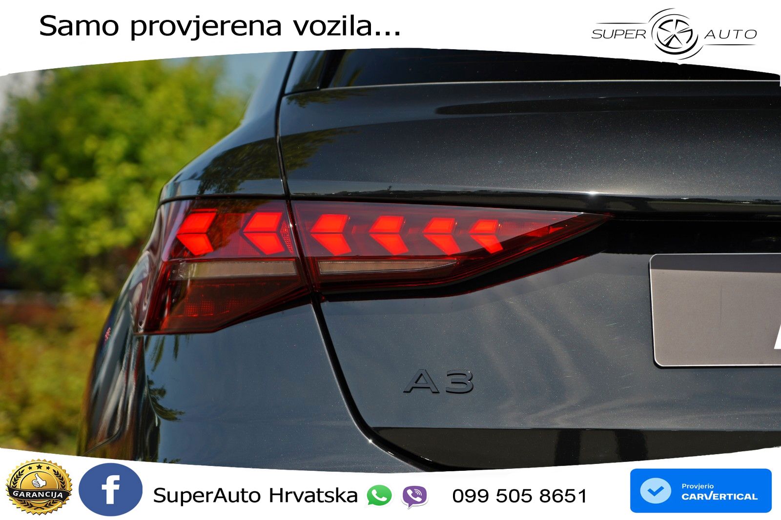 Audi A3 45 TFSIe (272 KS) S tronic 2x S line LED+GR SJED+ACC