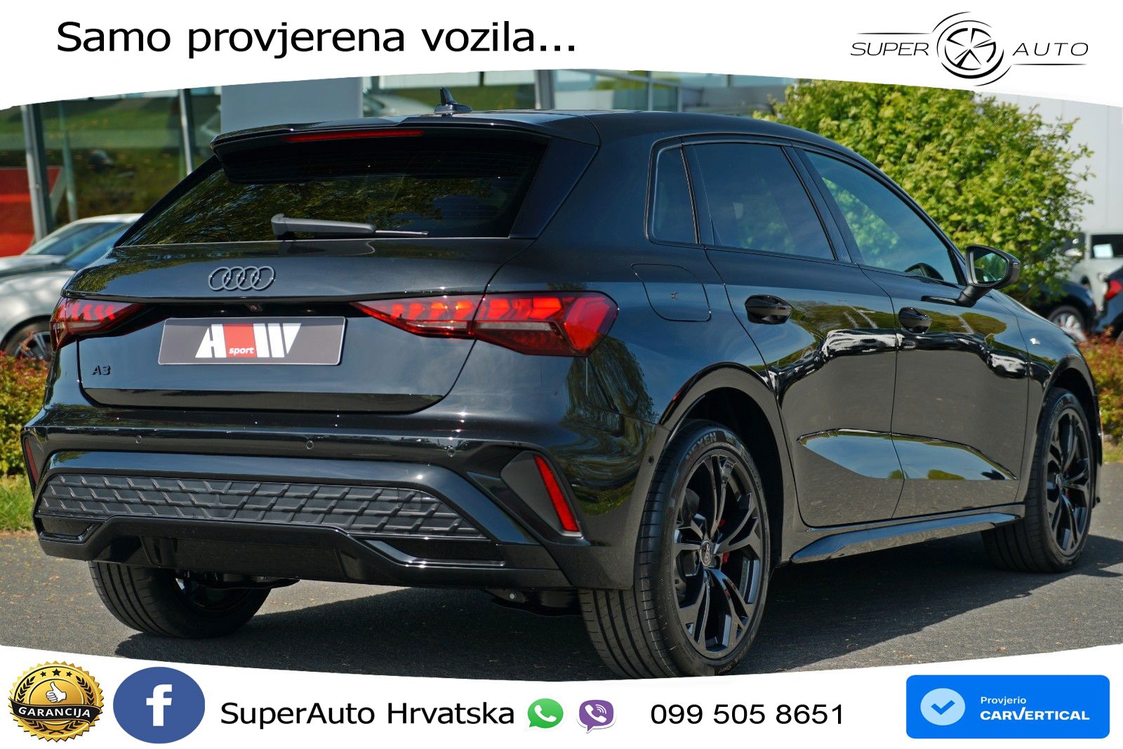 Audi A3 45 TFSIe (272 KS) S tronic 2x S line LED+GR SJED+ACC