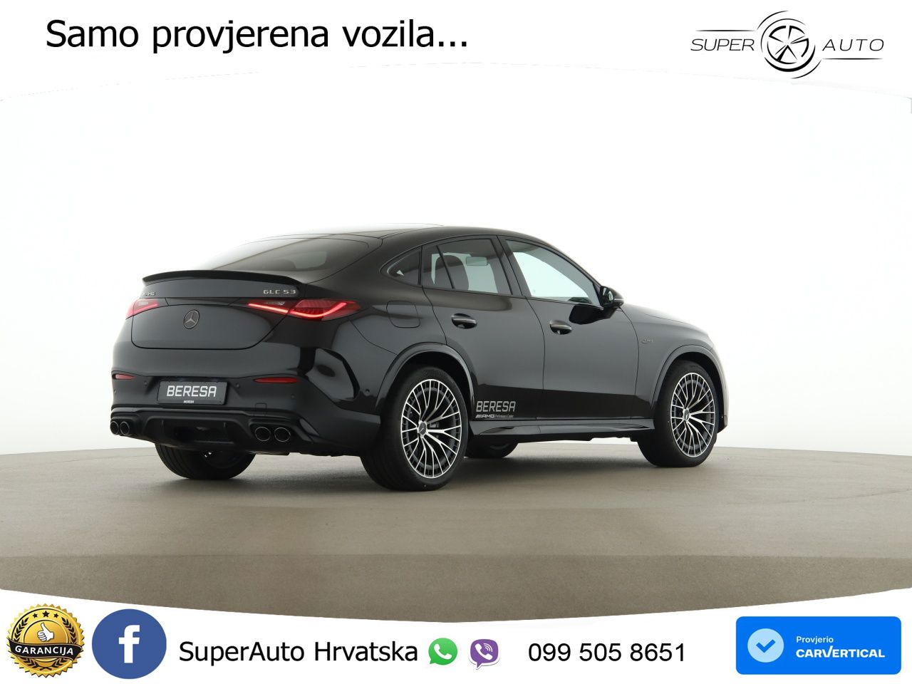 Mercedes AMG GLC 53 (449 KS) 4MATIC+ AMG SPEEDSHIFT TCT 9G ACC+HEAD+GR SJED+360+PANO