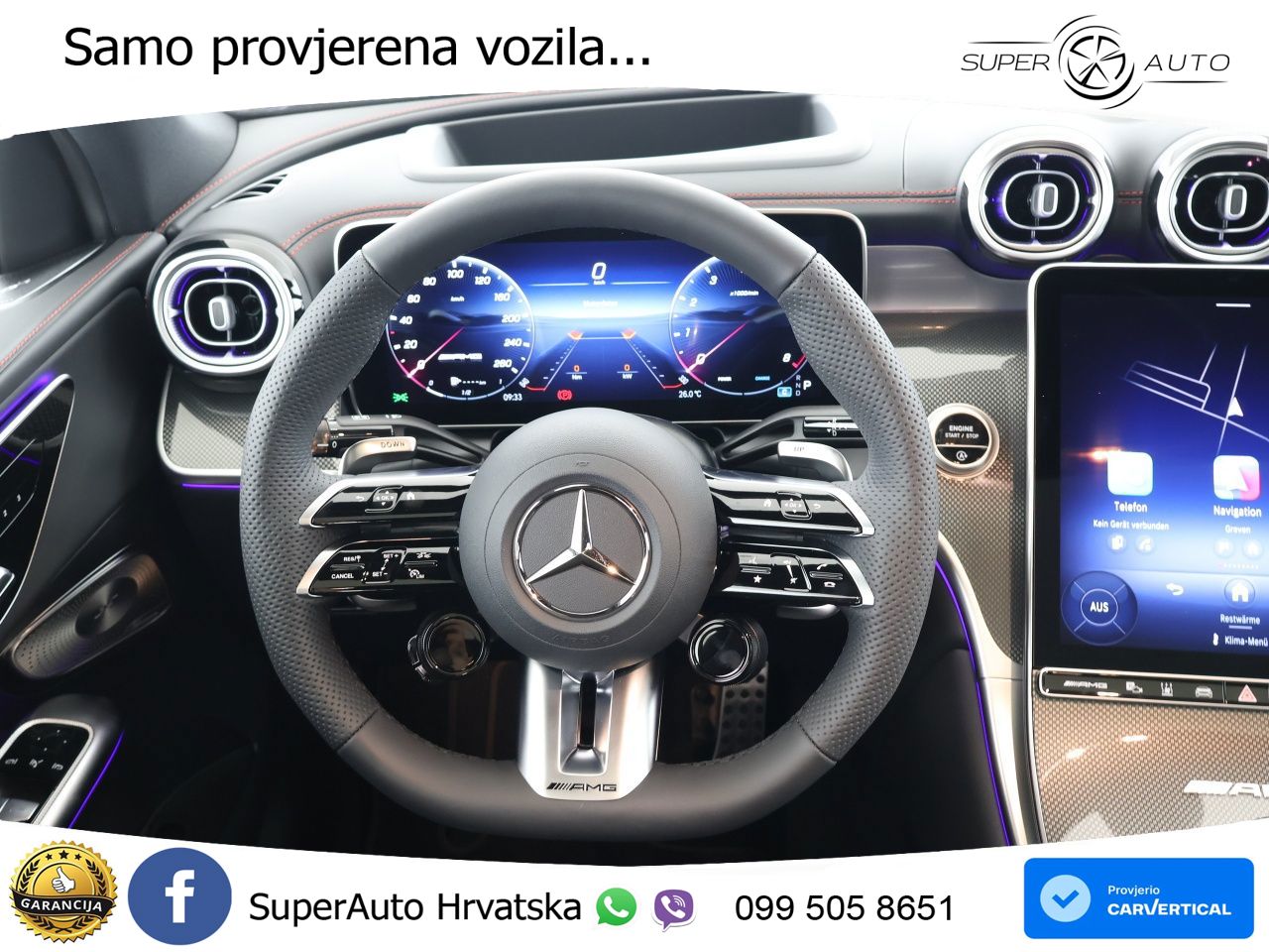 Mercedes AMG GLC 53 (449 KS) 4MATIC+ AMG SPEEDSHIFT TCT 9G ACC+HEAD+GR SJED+360+PANO