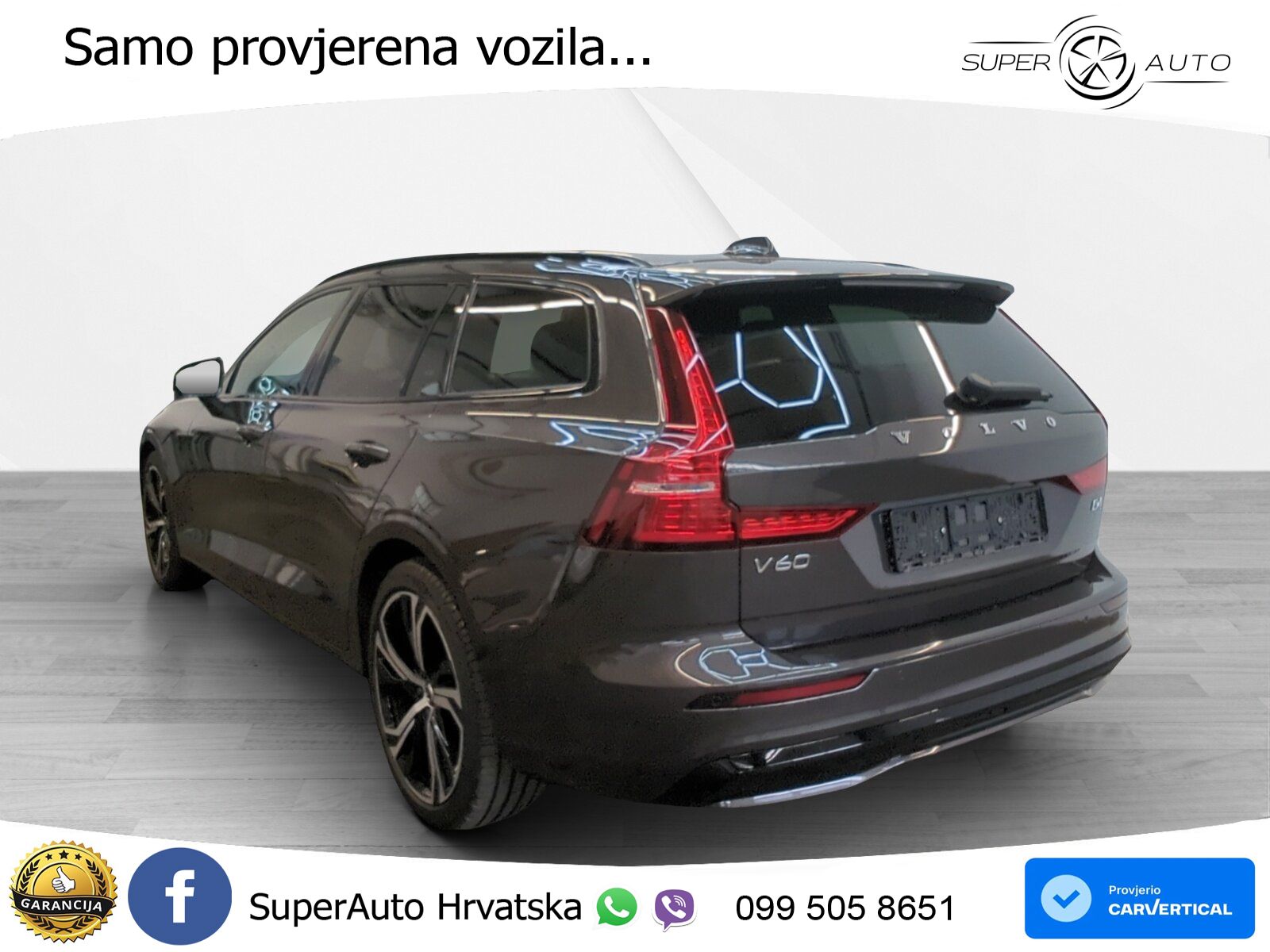 Volvo V60 2.0 B4 Benzin DCT LED+GR SJED+ACC