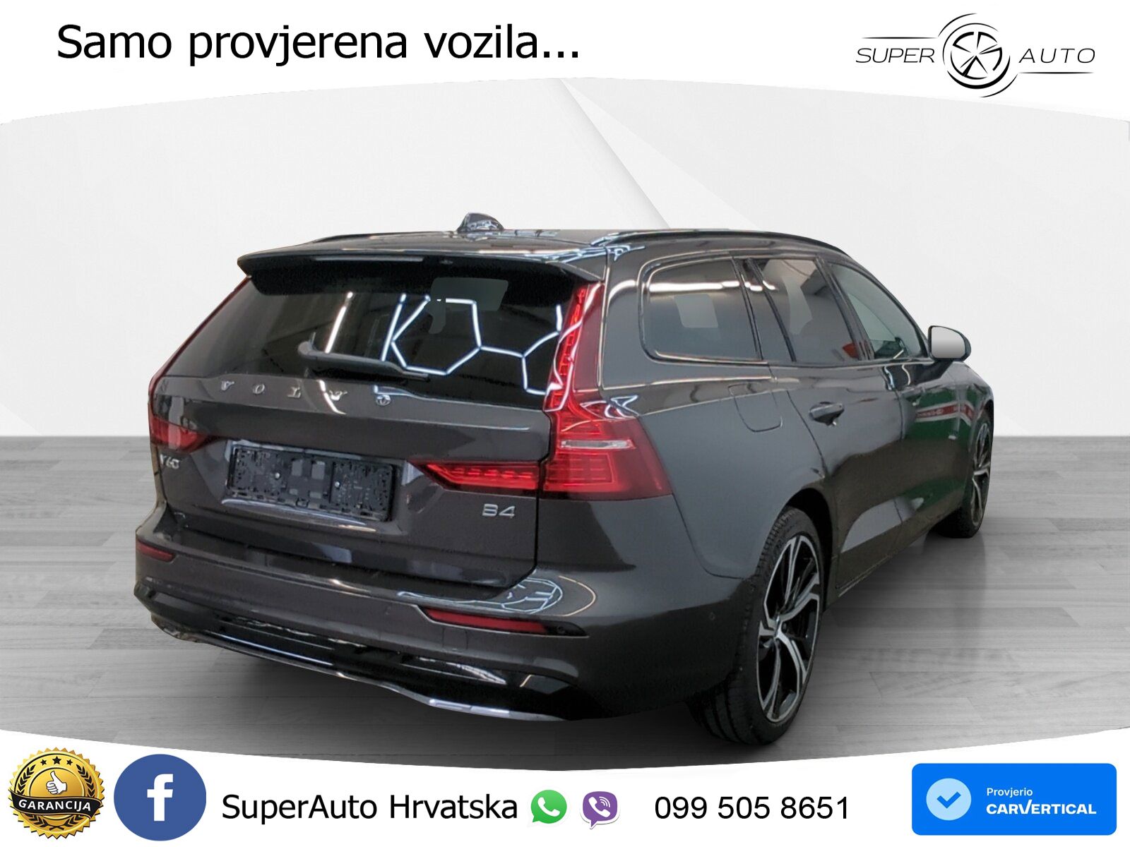 Volvo V60 2.0 B4 Benzin DCT LED+GR SJED+ACC