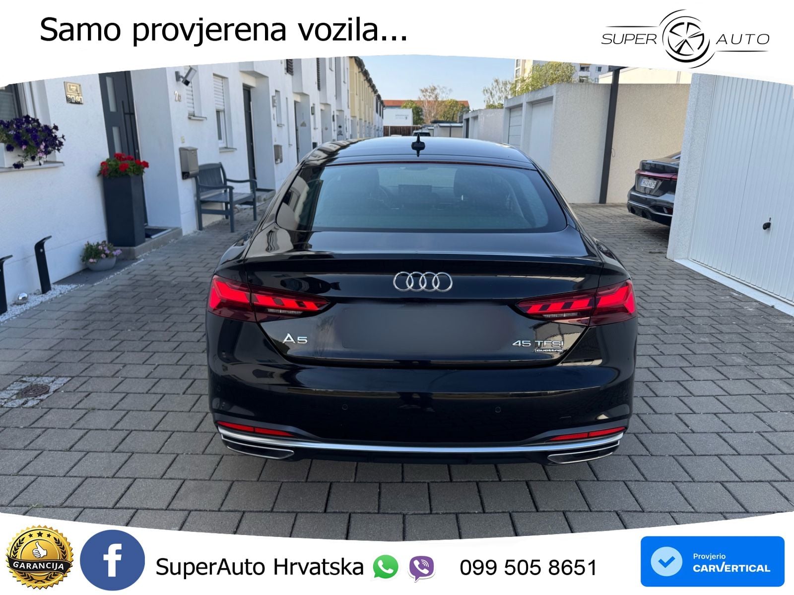 Audi A5 Sportback 45 TFSI (265 KS) quattro S tronic MATRIX+GR SJED+KAM